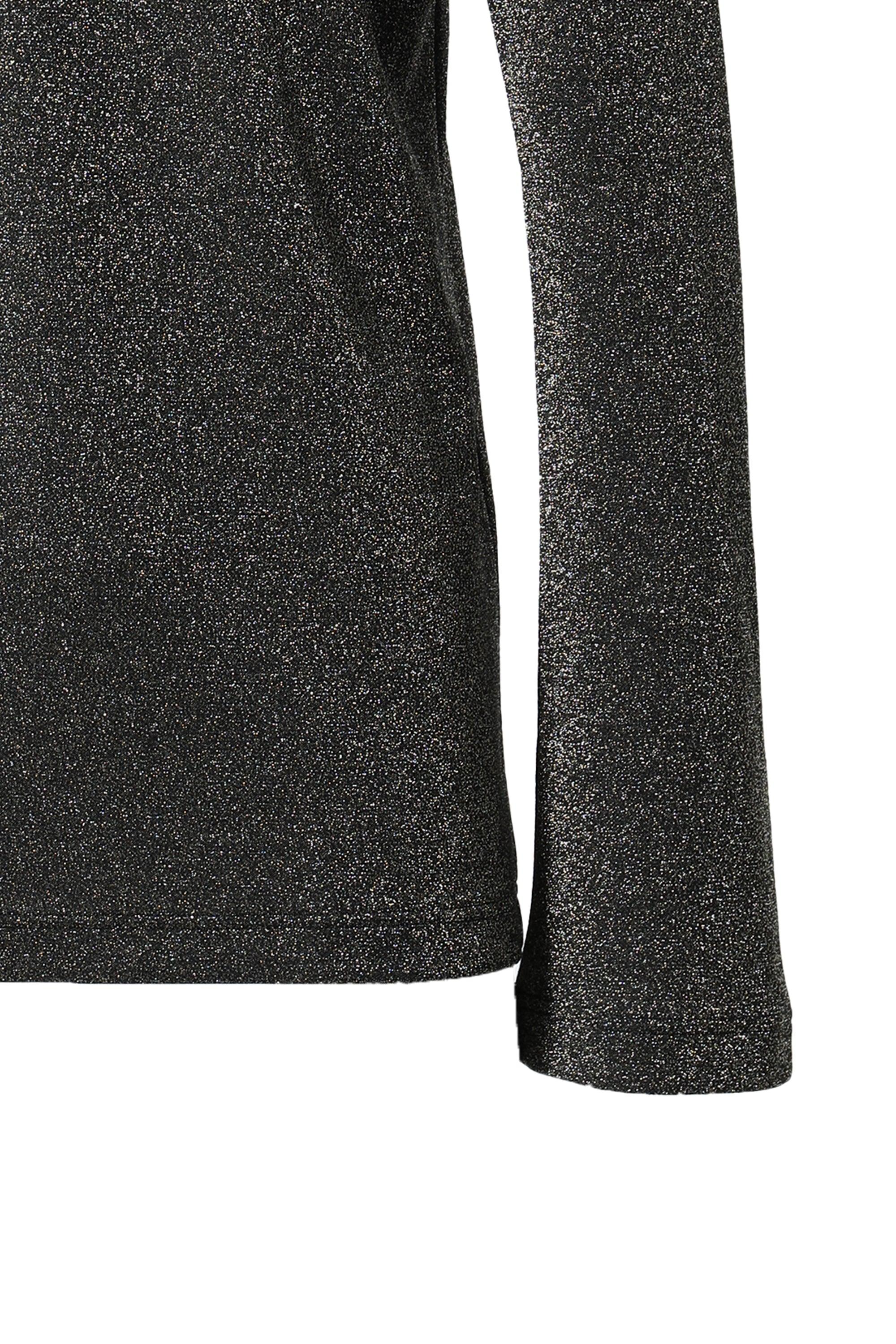 BED j.w. FORD Glitter Turtle Neck in Black for Men | Lyst