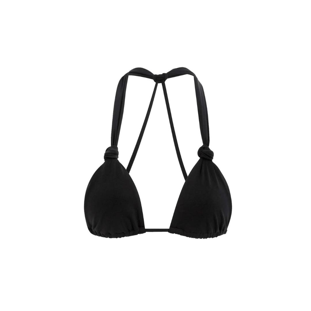 Agua Bendita Naya Essential Bikini Top in Black | Lyst