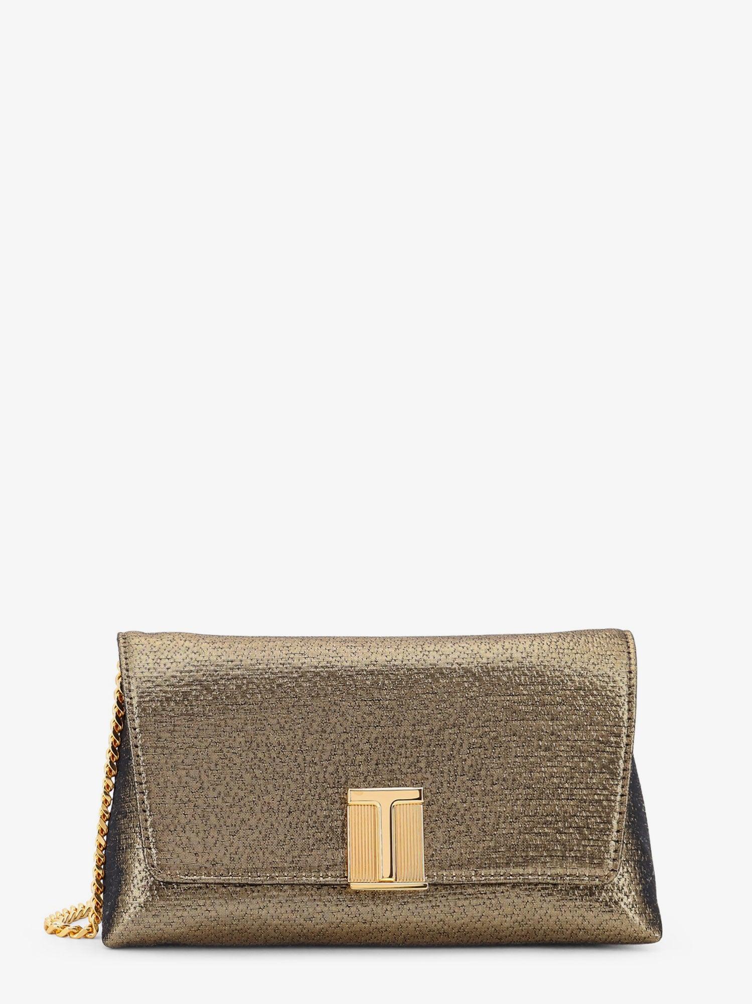 ポーチ Tom Ford Laminated Pochette With Chain Shoulder Strap Tom Ford Laminated Pochette With Chain Shoulder Strap in