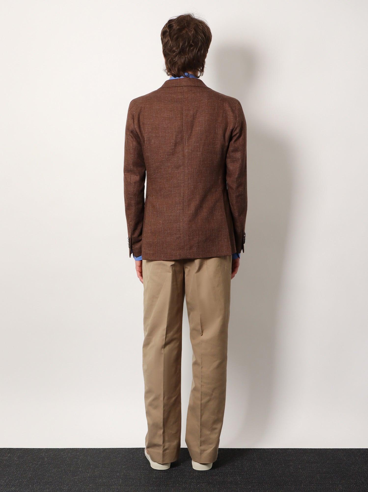 テーラードジャケット TAGLIATORE MONTECARLO - Linen and cotton jacket Tagliatore Linen and Cotton Jacket - MonteCarlo – LOZURI®