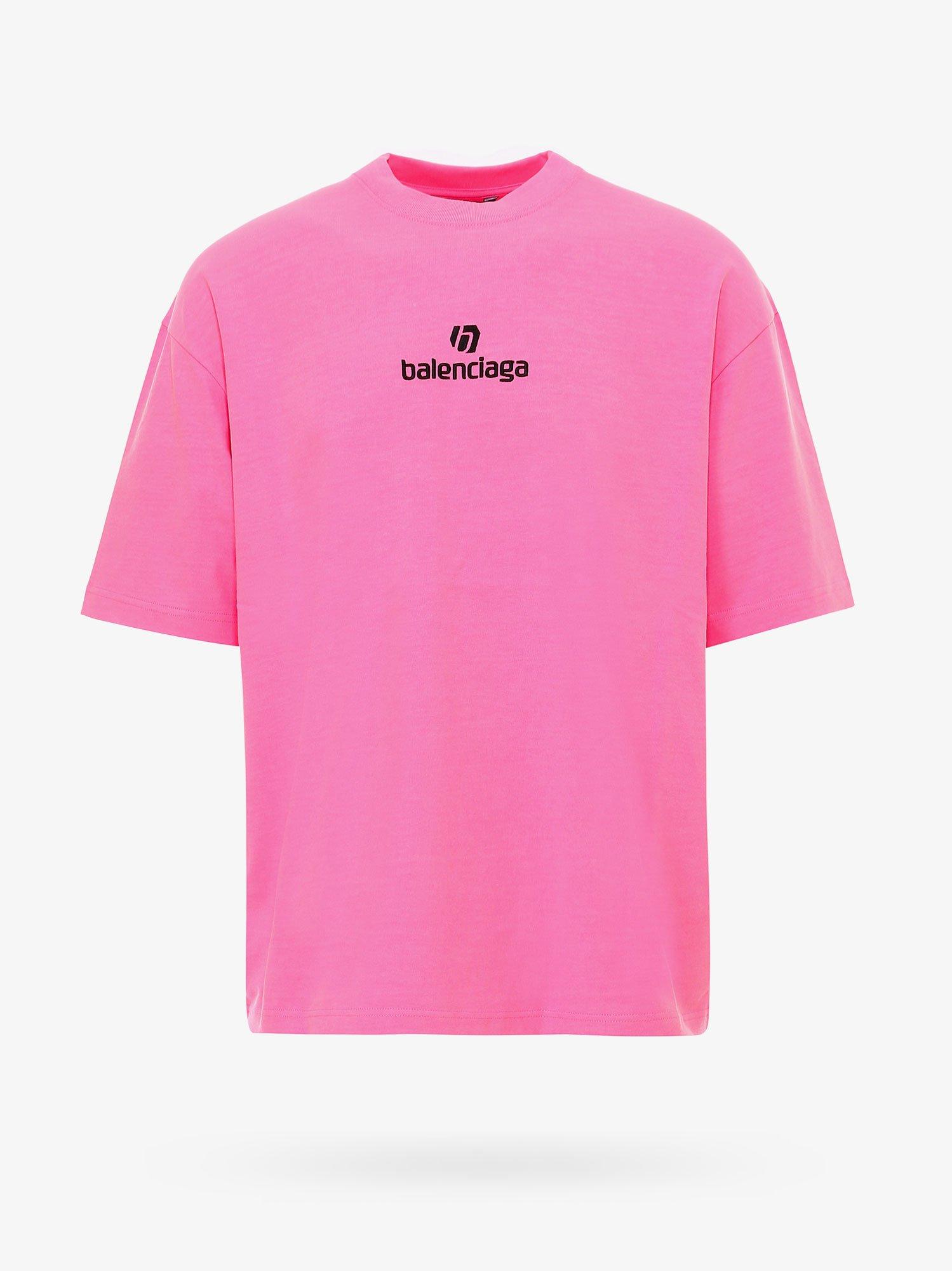 Balenciaga pink t shirt online