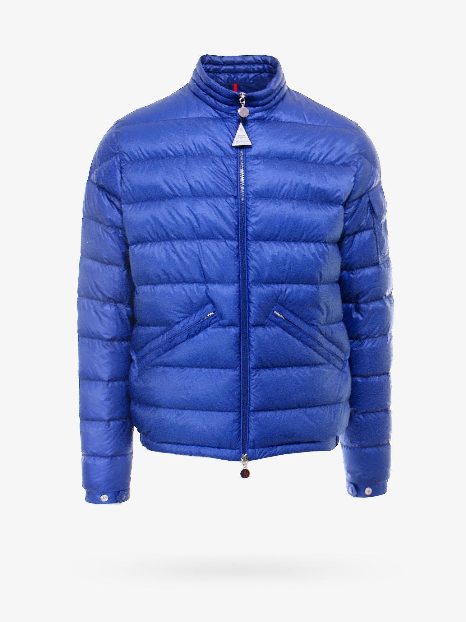 Moncler Synthetic Down Agay Jacket in Blue for Men - Save 50% - Lyst