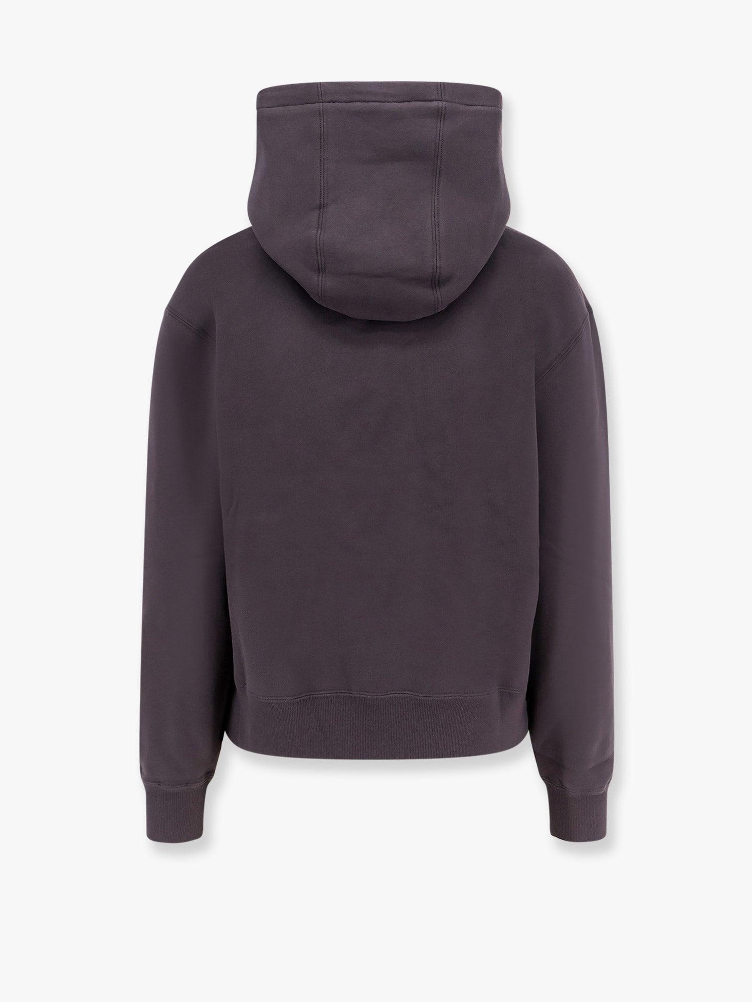 スウェット・トレーナー SAINT LAURENT Organic cotton sweatshirt with frontal logo Saint Laurent Organic Cotton Sweatshirt With Frontal Logo