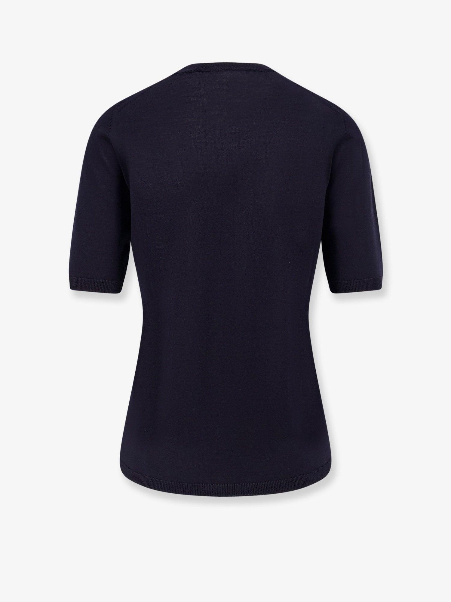 Tシャツ・カットソー MAX MARA Gerico virgin wool T-shirt Max Mara Gerico Virgin Wool T-Shirt in Blue | Lyst