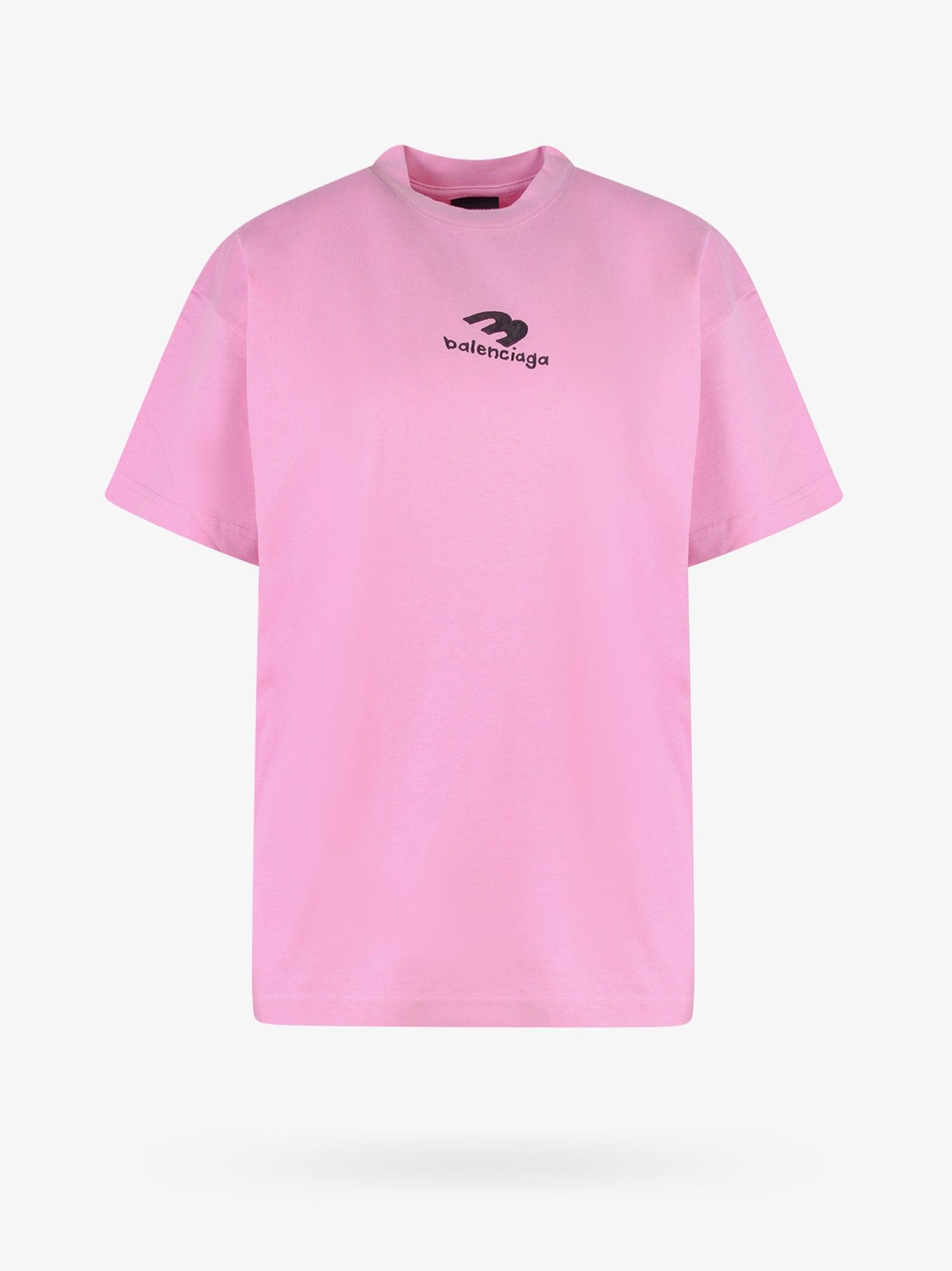 Logo Jacquard Cotton Blend Sweater in Pink  Balenciaga  Mytheresa
