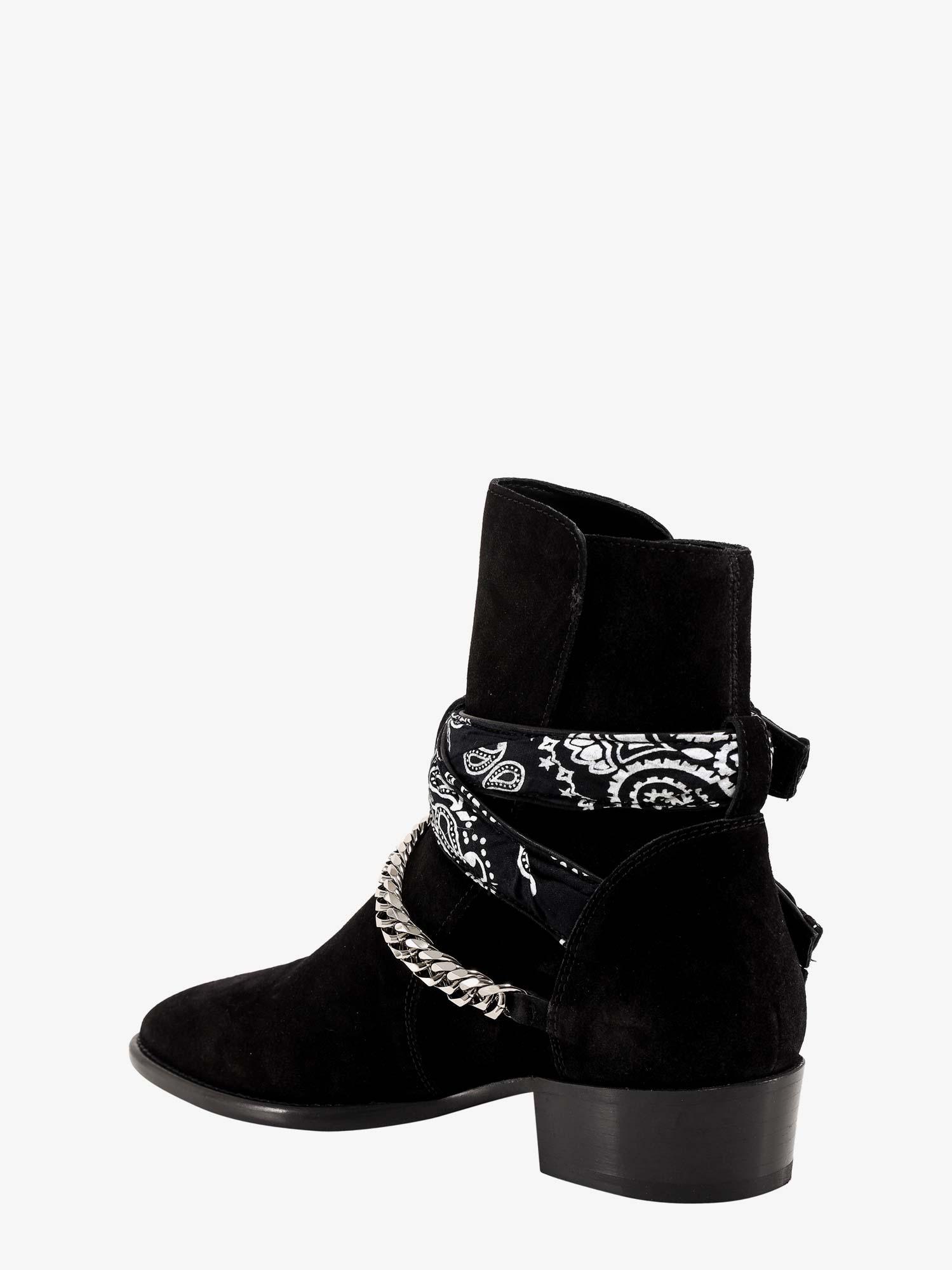 Amiri Suede Boots in Black for Men - Lyst