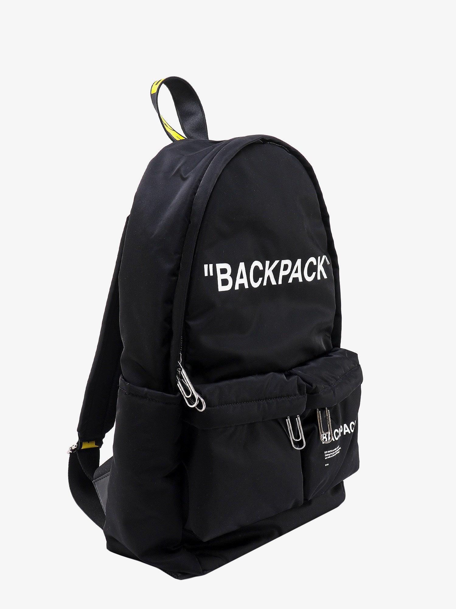 for Men Save 58% Off-White c/o Virgil Abloh Synthetic Closure With Zip Backpacks in Nero Mens Backpacks Off-White c/o Virgil Abloh Backpacks Blue 