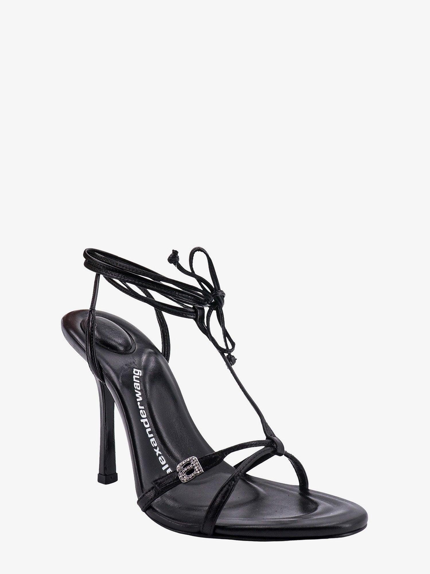 ALEXANDER WANG Dahlia 105 embellished neoprene sandals | THE OUTNET