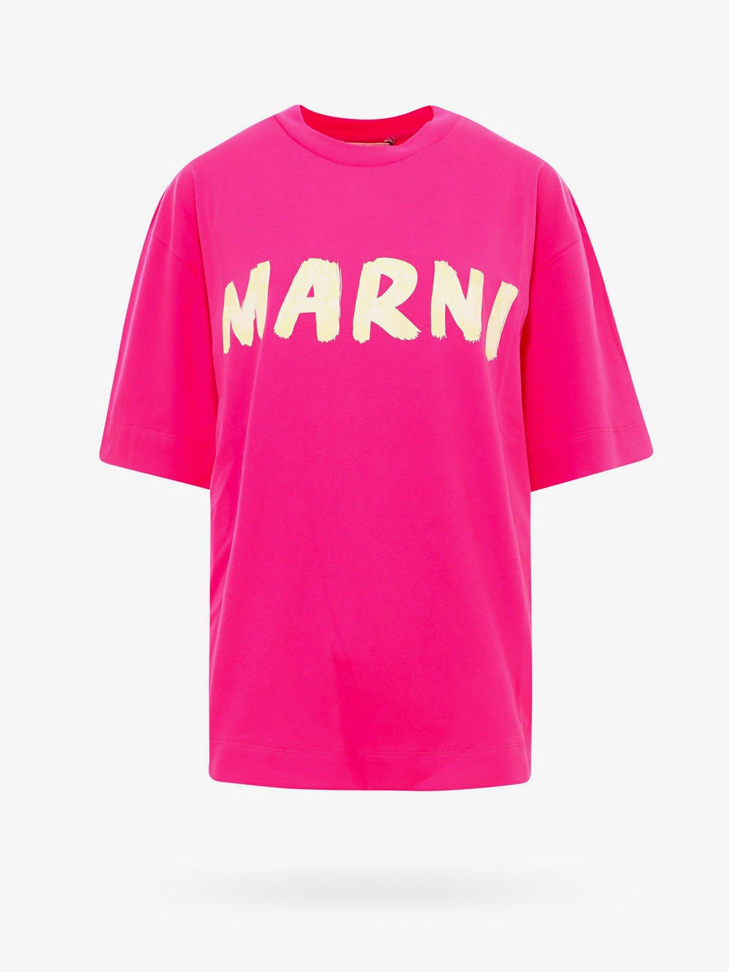 MARNI ピンク Tシャツ スパンコール マルニ MARNI Tシャツ カットソー 子供服 ピンク ガールズ MARNI