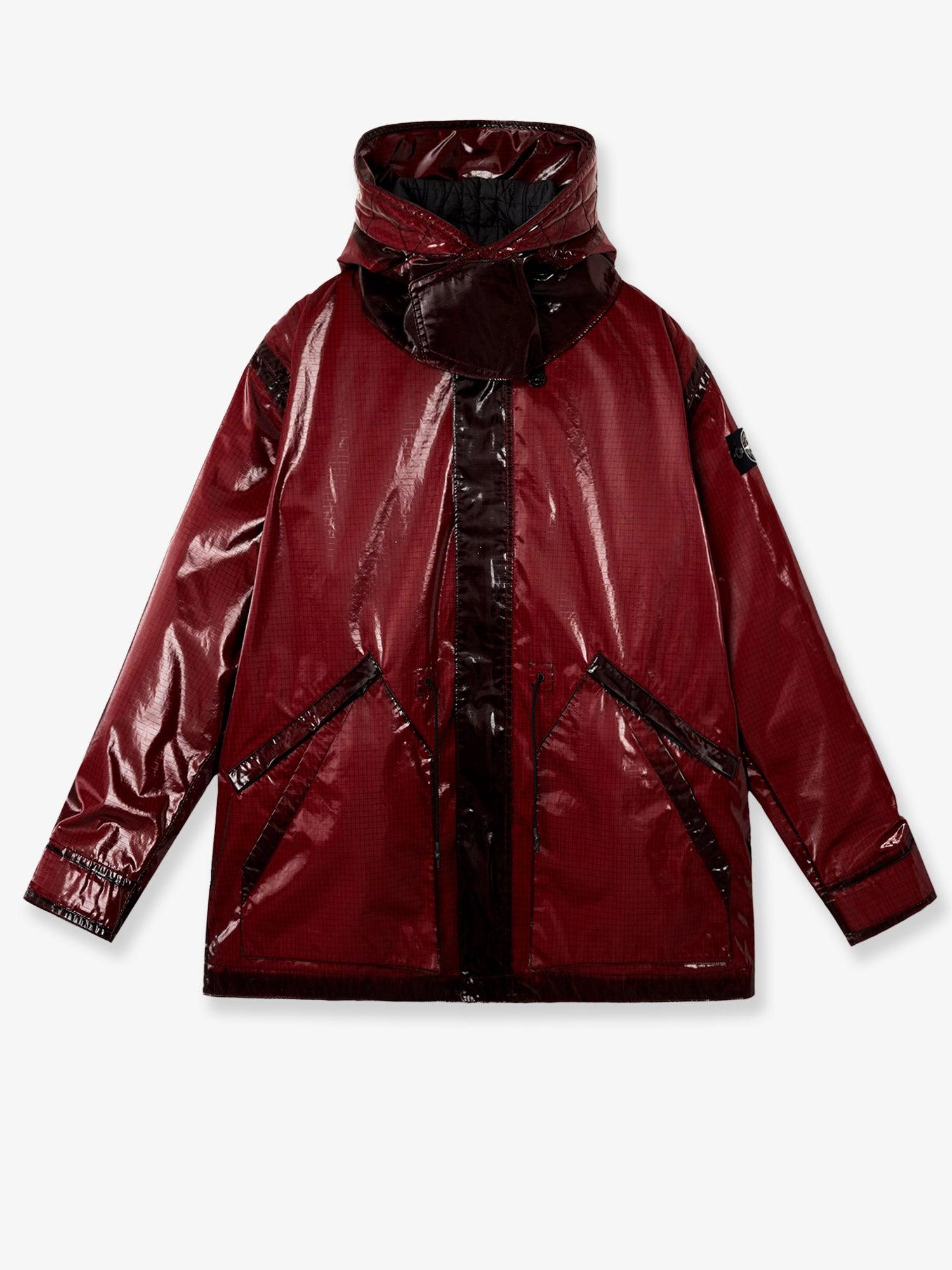 Stone Island Uneven Prismatic Ripstop Jacket in Red for Men | Lyst UK