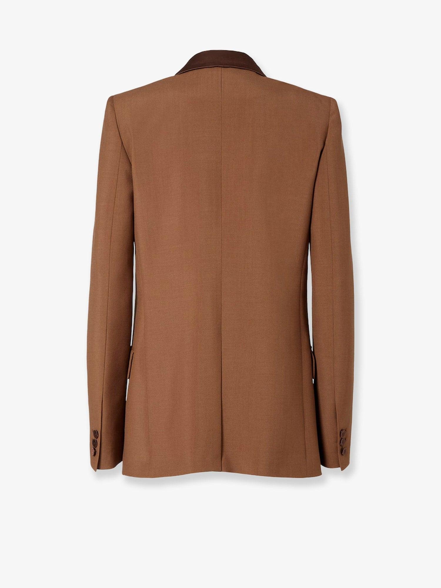 ジャケット FENDI BLACK WOOL BLEND FENDI X STEFANO PILATI BLAZER Fendi & Stefano Pilati present new Winter 2023-202 - LVMH
