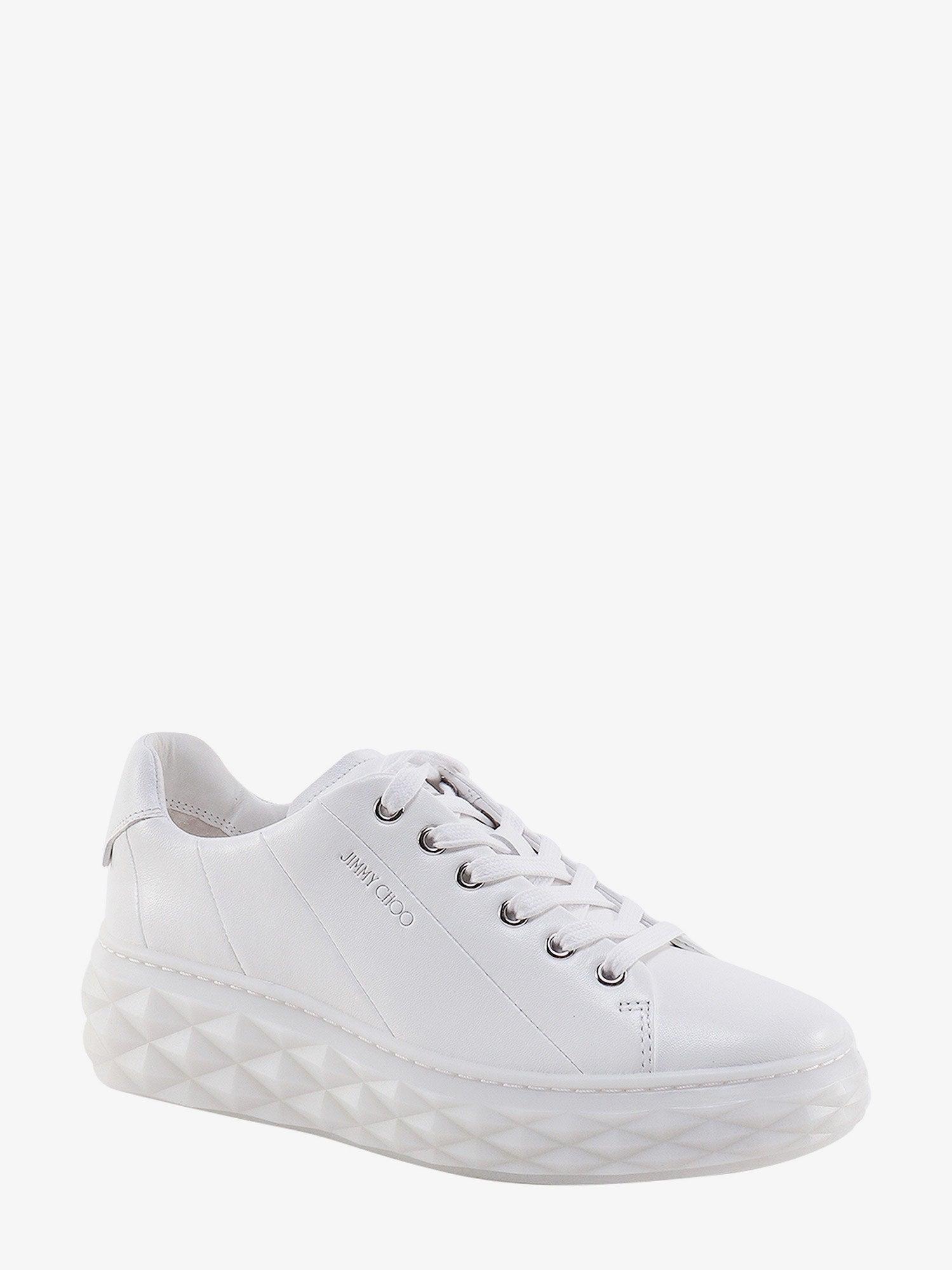 Jimmy Choo Diamond Light Maxi F/ Sneakers in White | Lyst