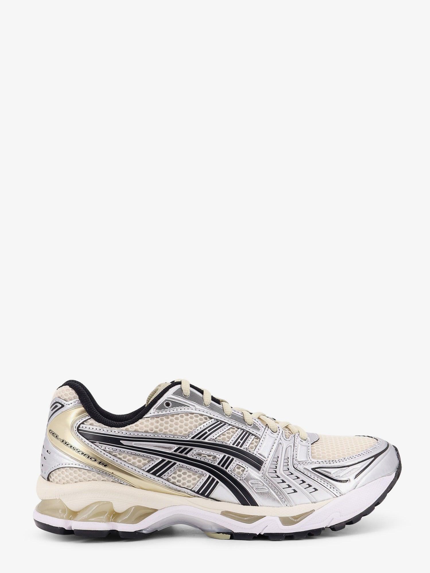 スニーカー ASICS GEL-KAYANO SNEAKERS IN MESH AND FAUX LEATHER ASICS GEL-KAYANO 14 rubber and metallic faux leather-trimmed