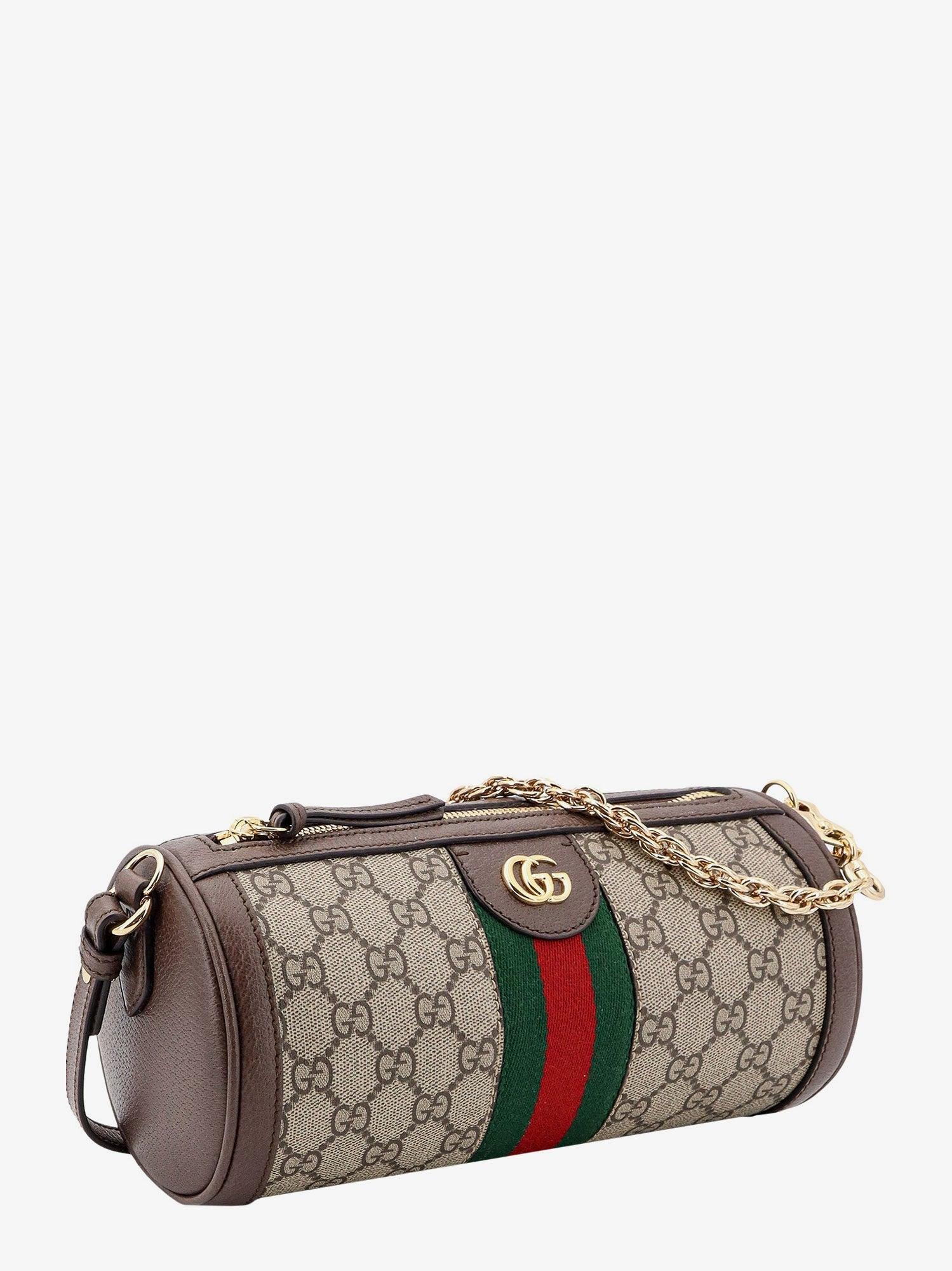 ショルダーバッグ GUCCI Gg supreme fabric shoulder bag Gucci Gg Supreme Fabric Shoulder Bag With Iconic Web Detail