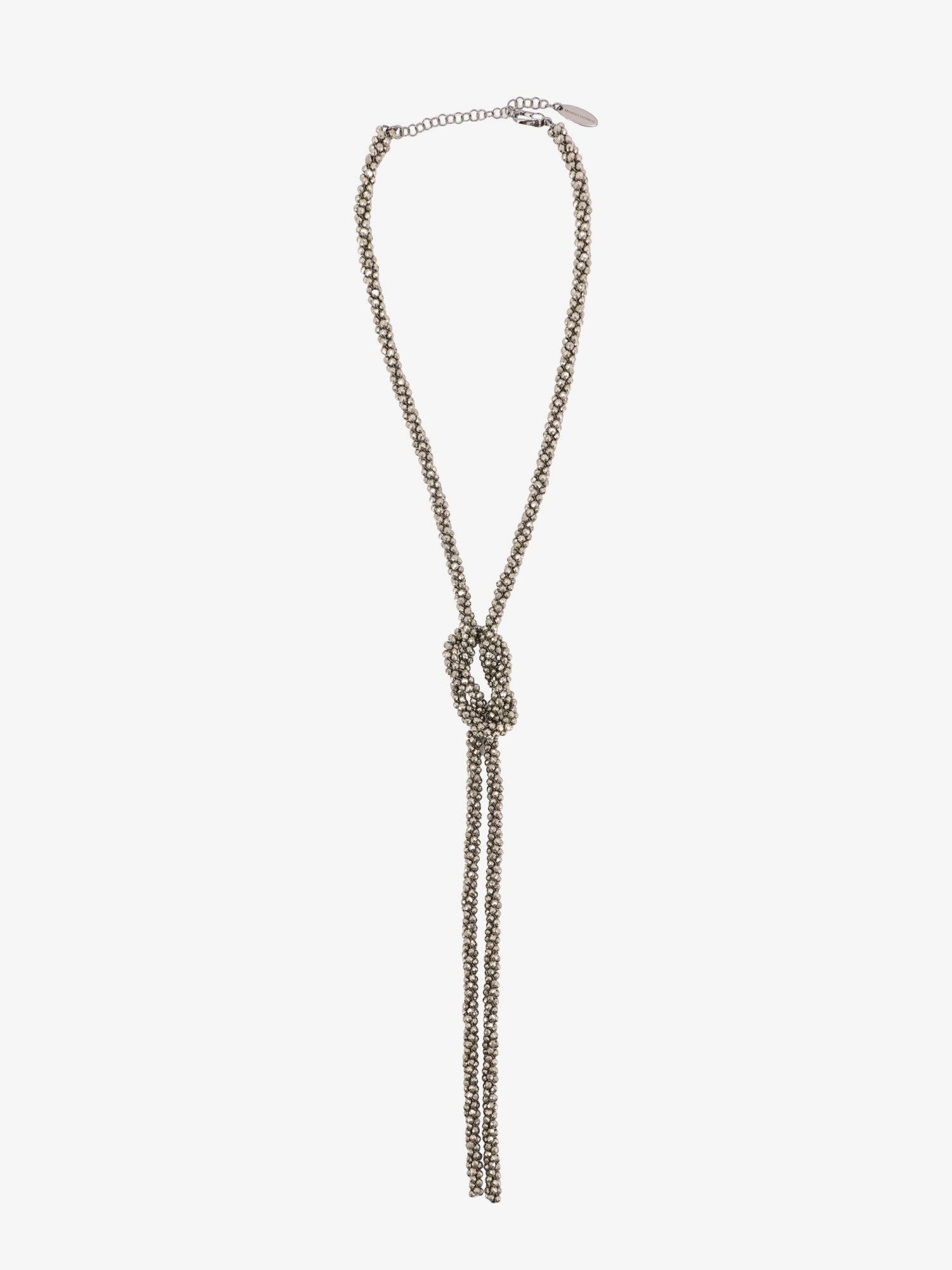 Brunello Cucinelli Necklaces in White | Lyst