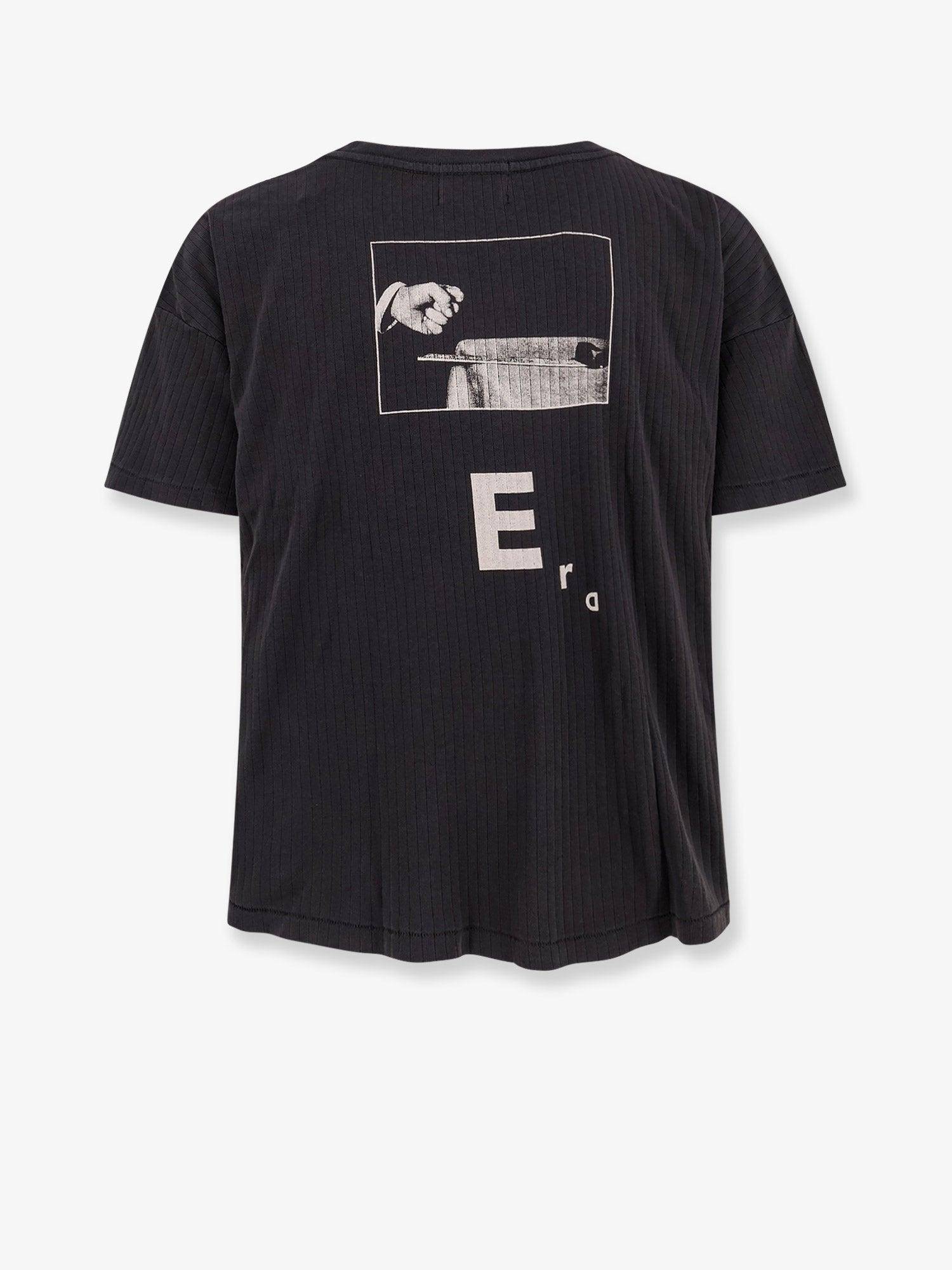 Tシャツ・カットソー ENFANTS RICHES DEPRIMES Cotton T-shirt with used effect Nero Enfants Riches Deprimes Used Effect Cotton T-Shirt in Black