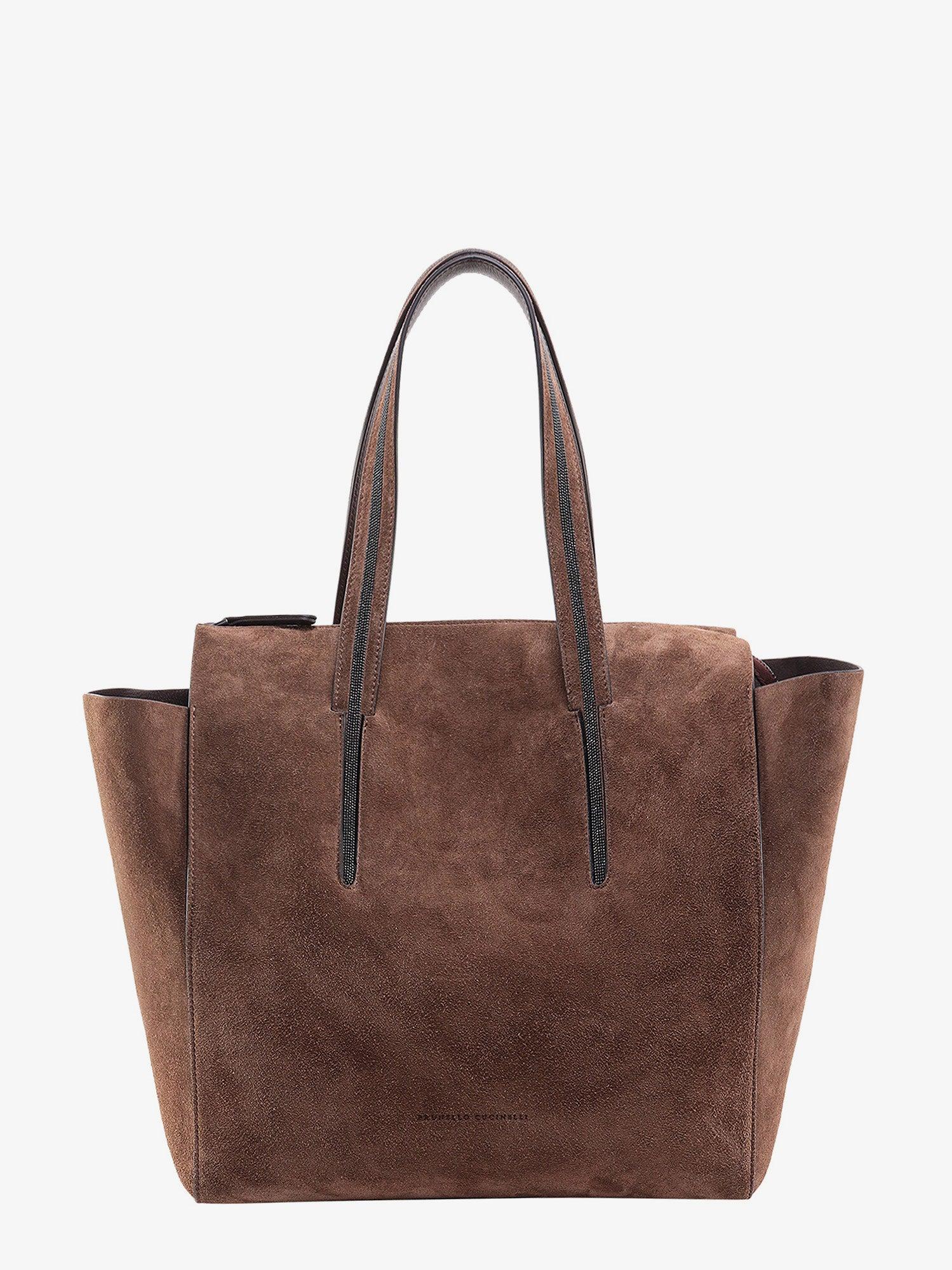 Brunello Cucinelli Shoulder Bag in Brown | Lyst