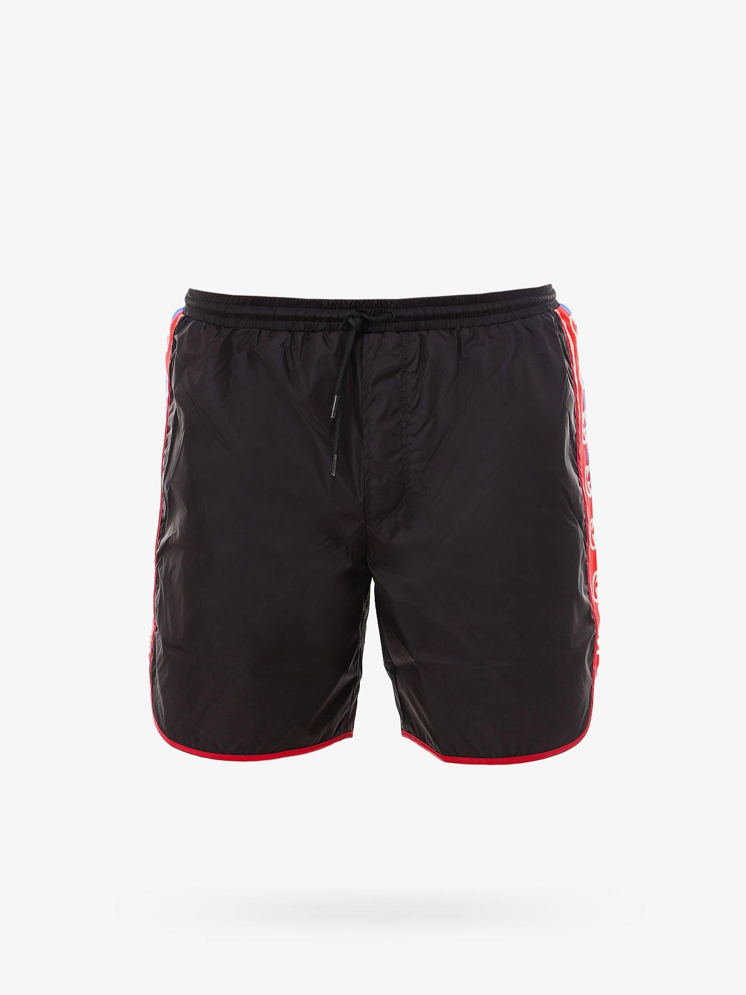 Gucci Synthetic Swim Trunks in Black for Men - Lyst