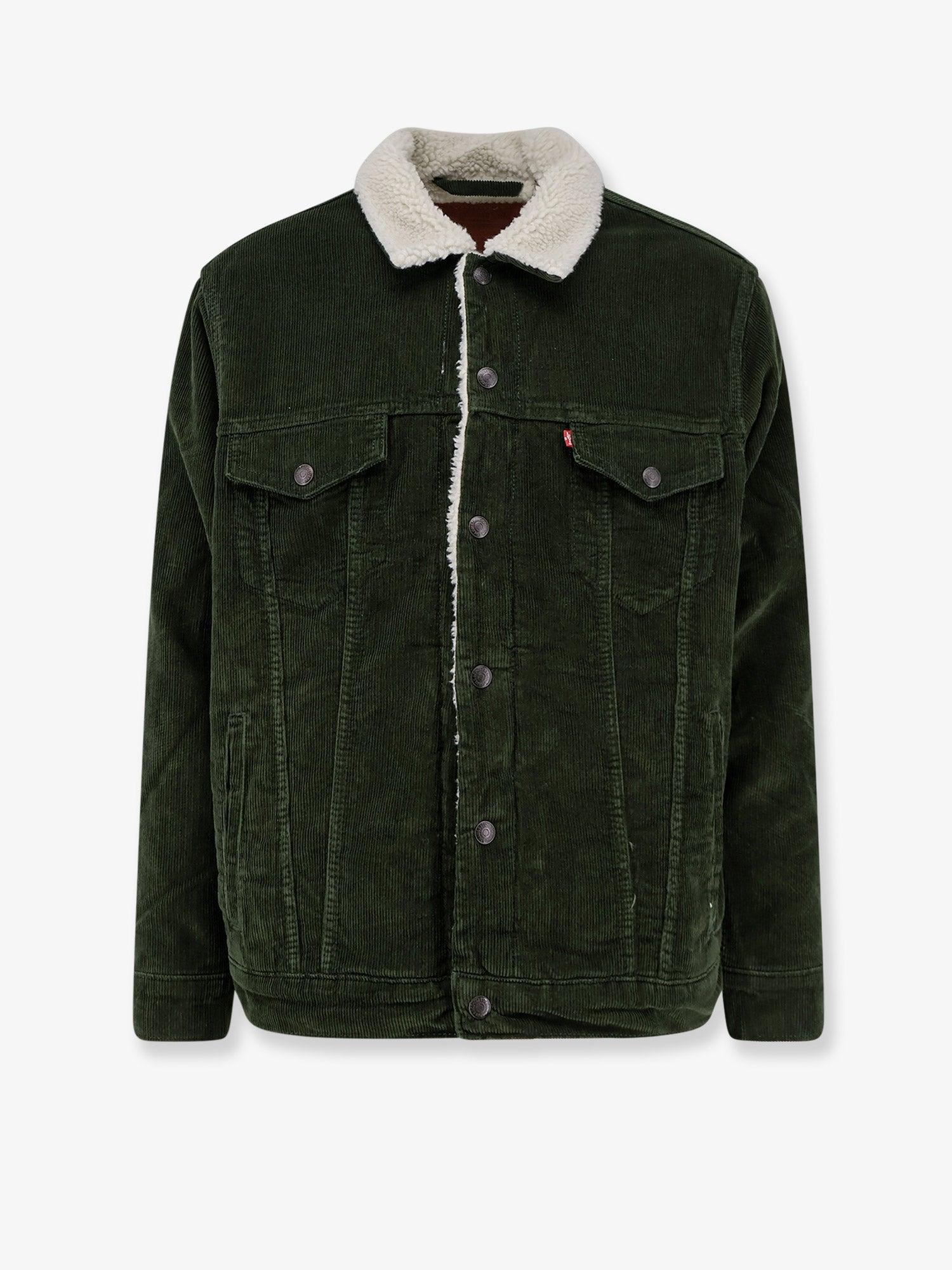 Levi's Corduroy Jacket With Repreve Lining in Green for Men Lyst
