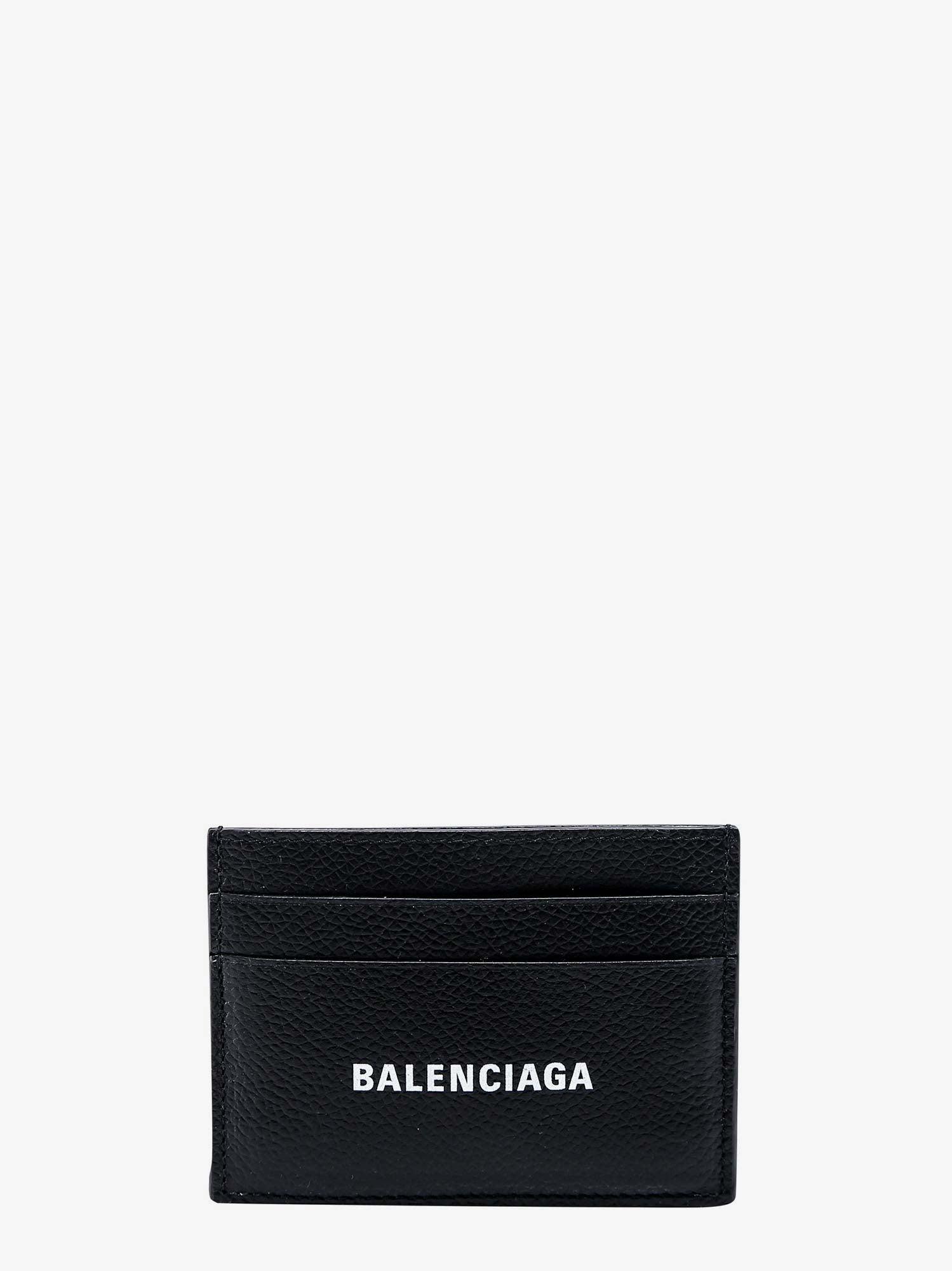 Balenciaga Leather Card Holder for Men | Lyst