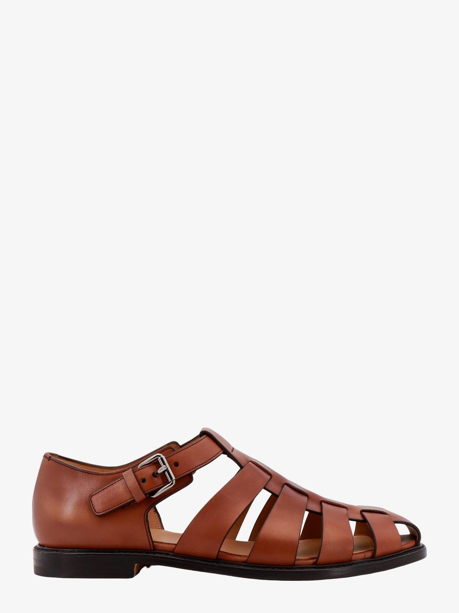サンダル・ミュール Church's SANDAL (DX01189EM F0AAB) CHURCH'S Woman Flat sandals Black DX01189EM F0AAB (Church's