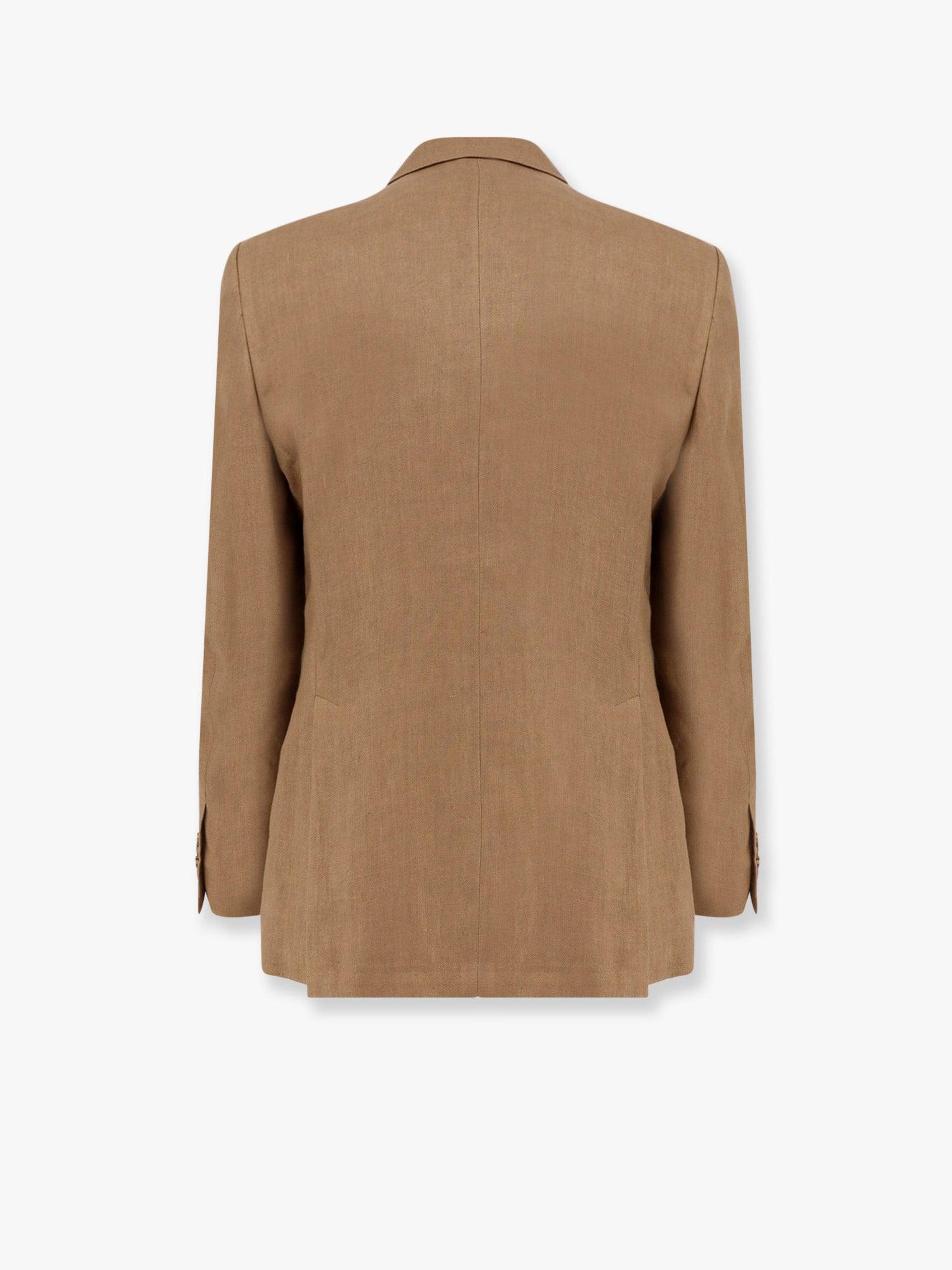 Tシャツ・カットソー LARDINI Stretch cotton suit with iconic removable brooch Lardini Stretch Cotton Suit With Iconic Removable Brooch in