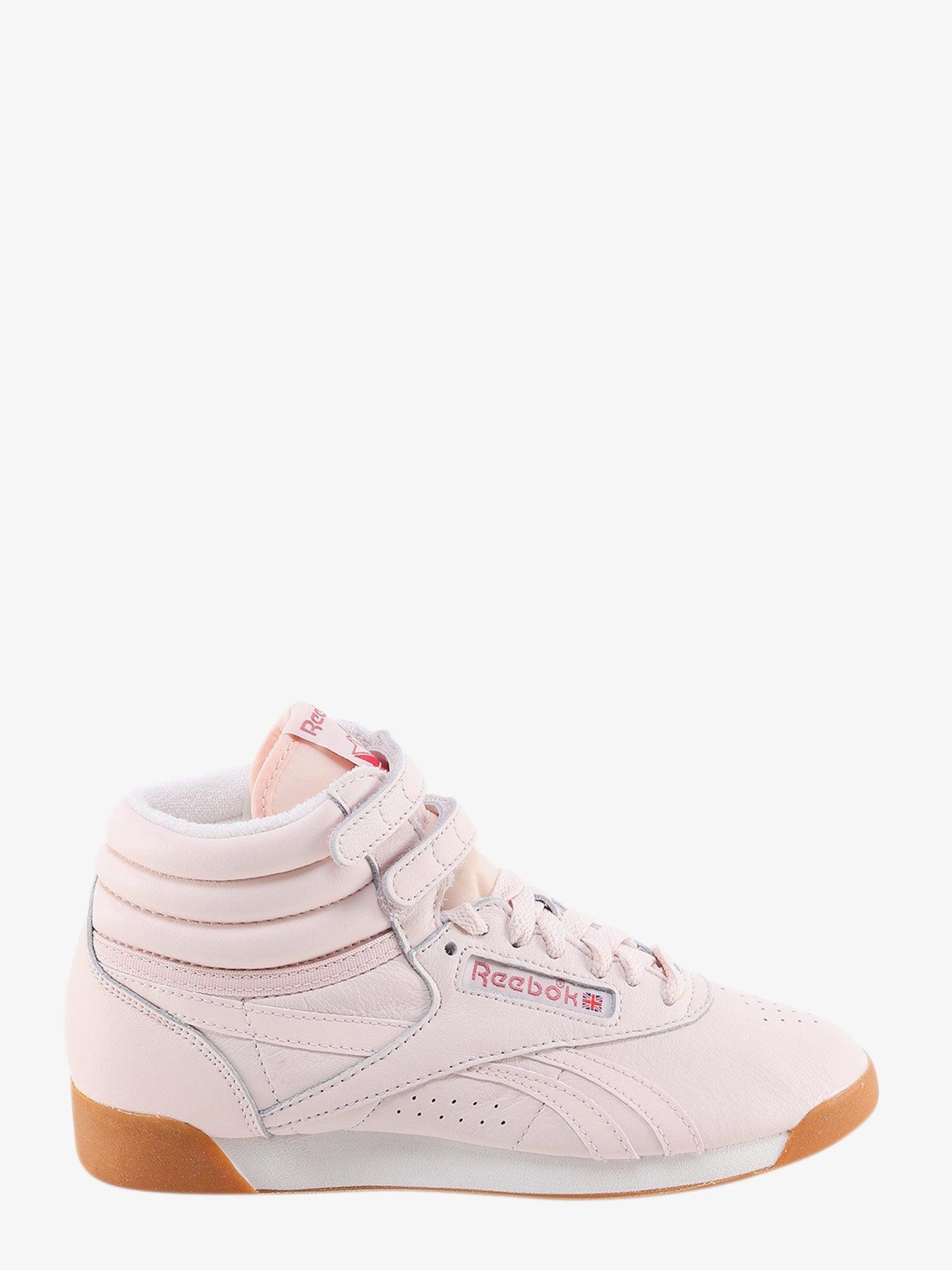 Reebok Leather Lace-up Sneakers in Pink | Lyst