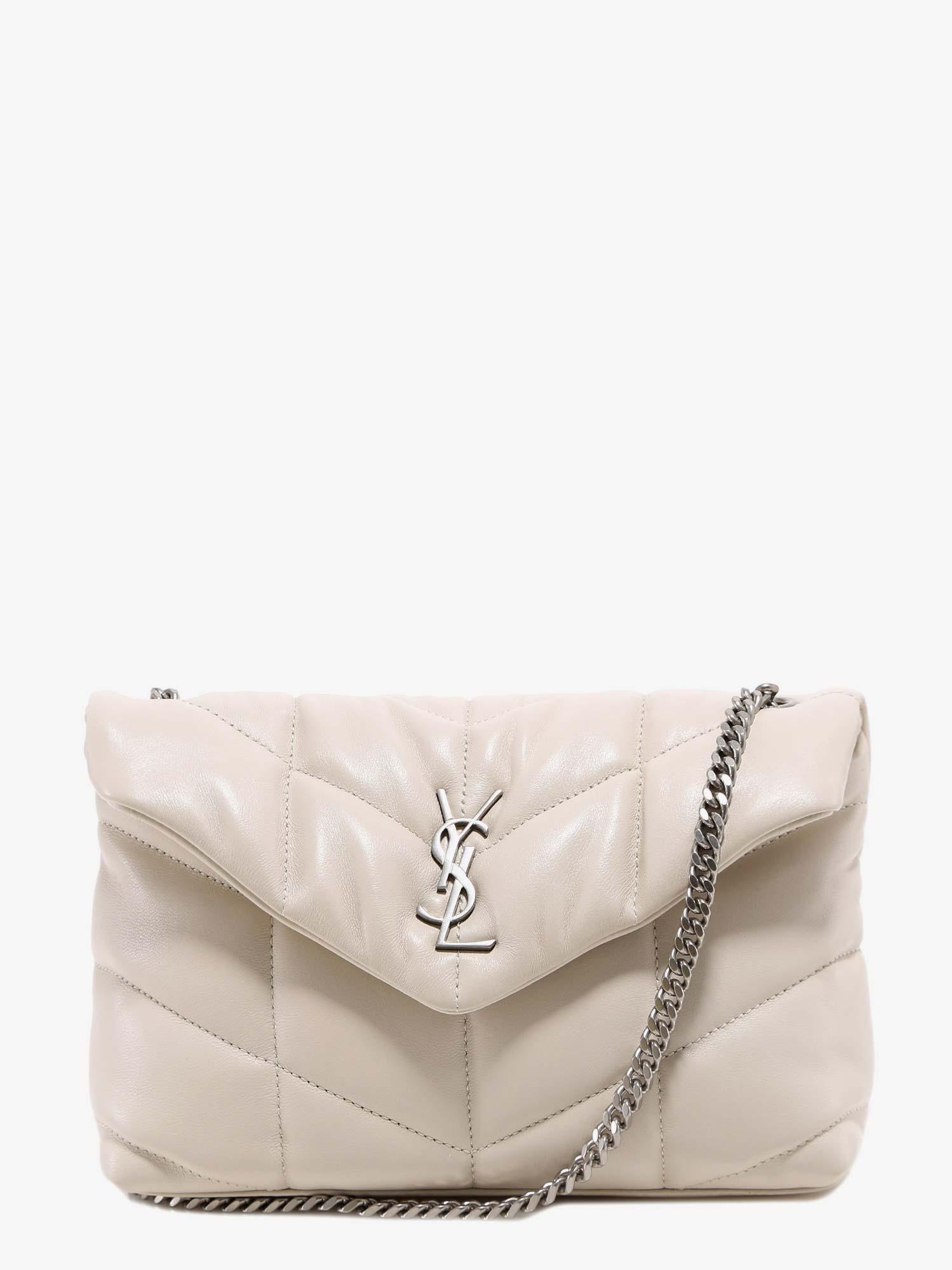 small lou leather puffer bolsa