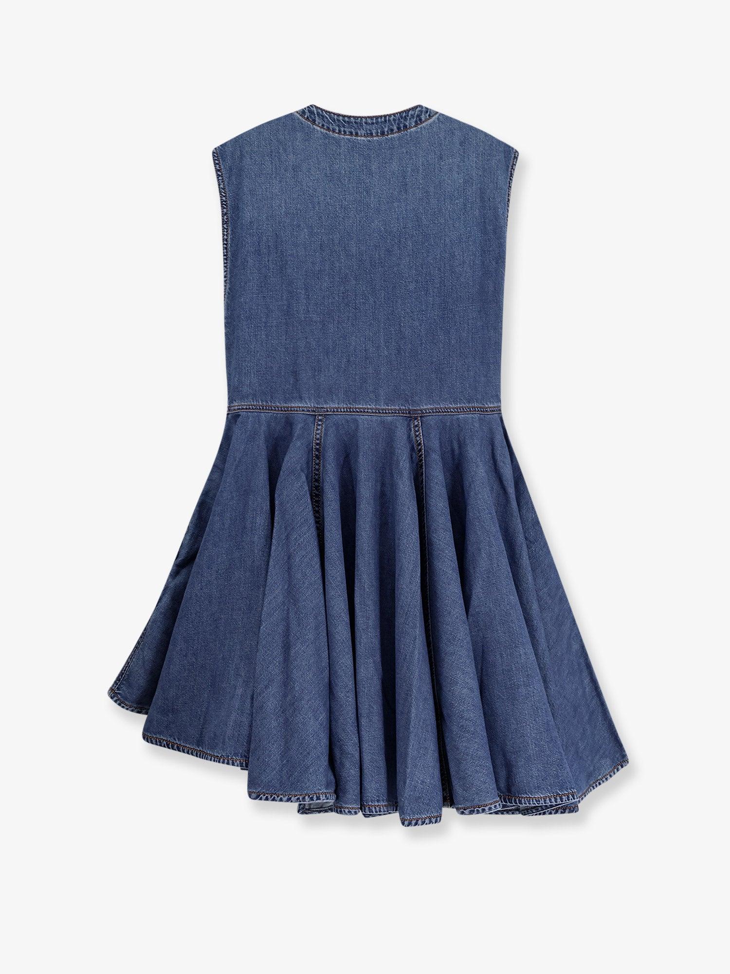ワンピース ALAIA Wrap denim dress Alaïa Denim Belted Midi Dress | Harrods US