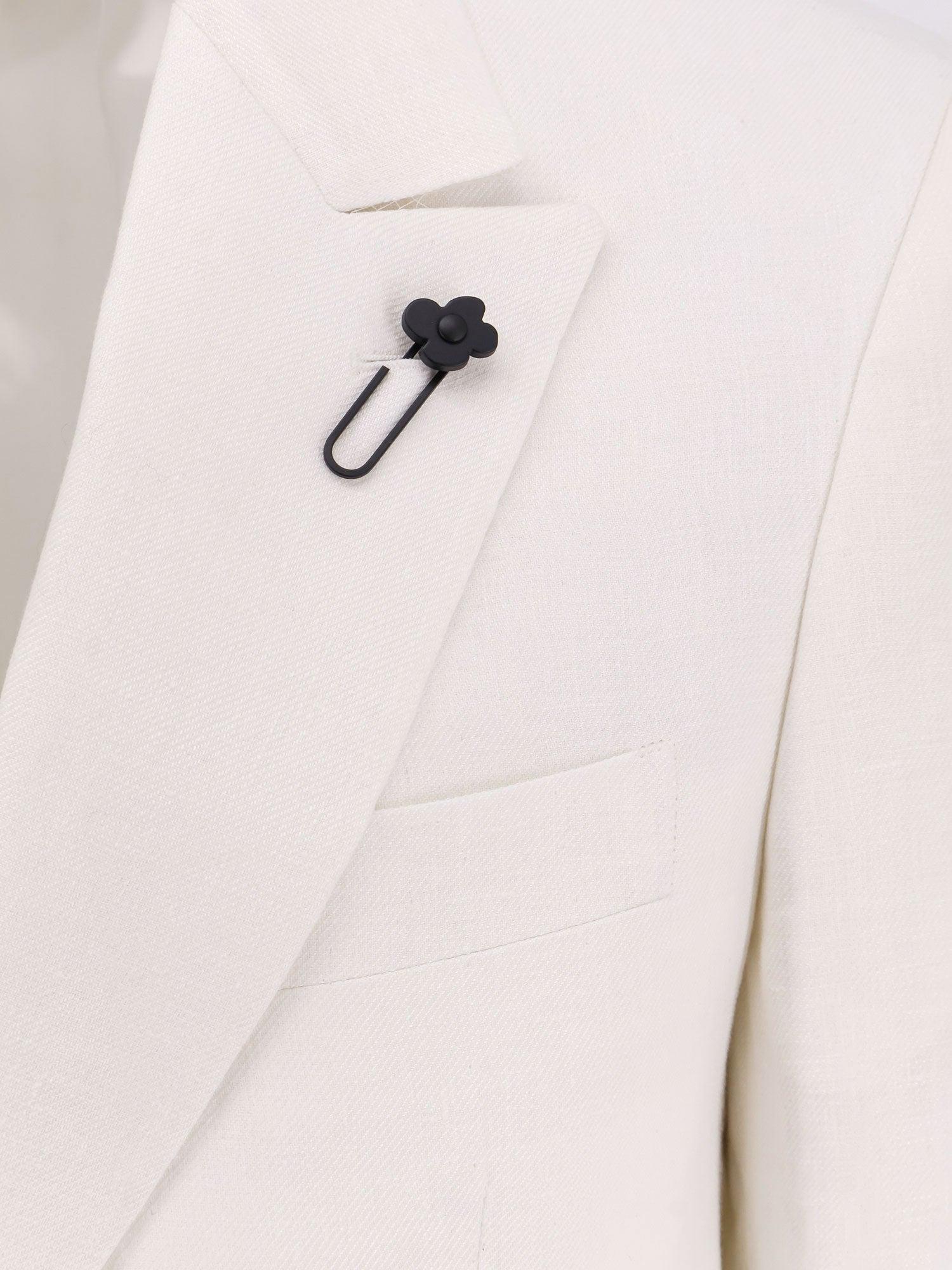 Tシャツ・カットソー LARDINI Feeling linen suit with removable iconic brooch Feeling linen suit with removable iconic brooch LARDINI