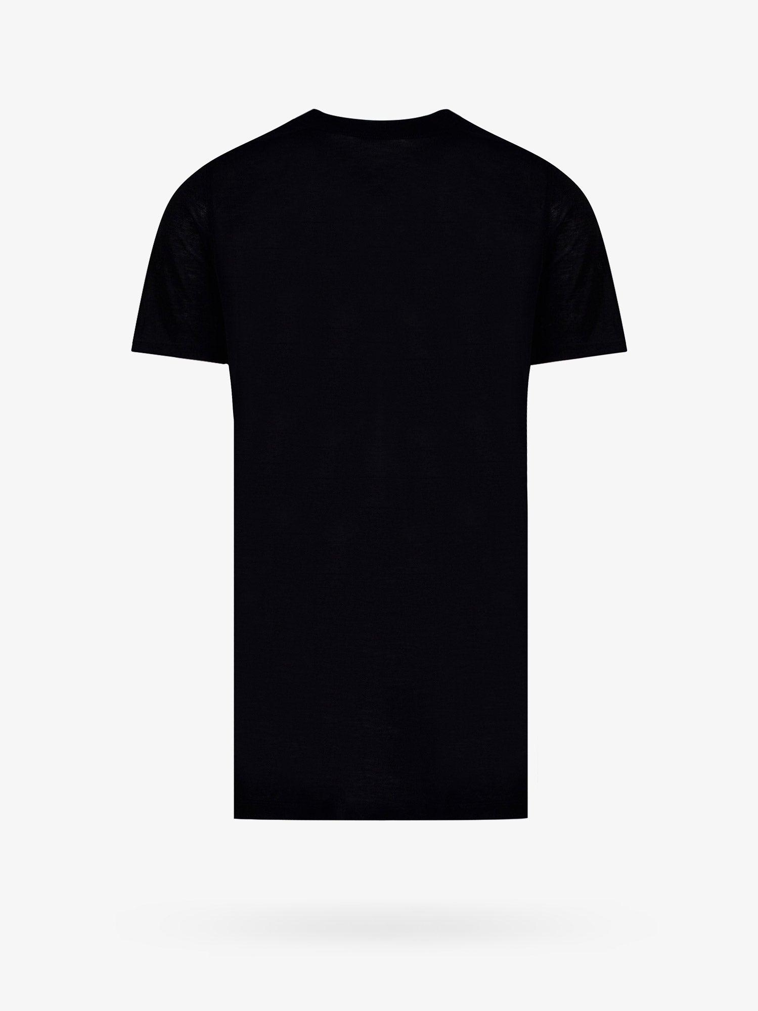 Mens Clothing T-shirts Long-sleeve t-shirts Rick Owens Synthetic T-shirt in Black for Men 