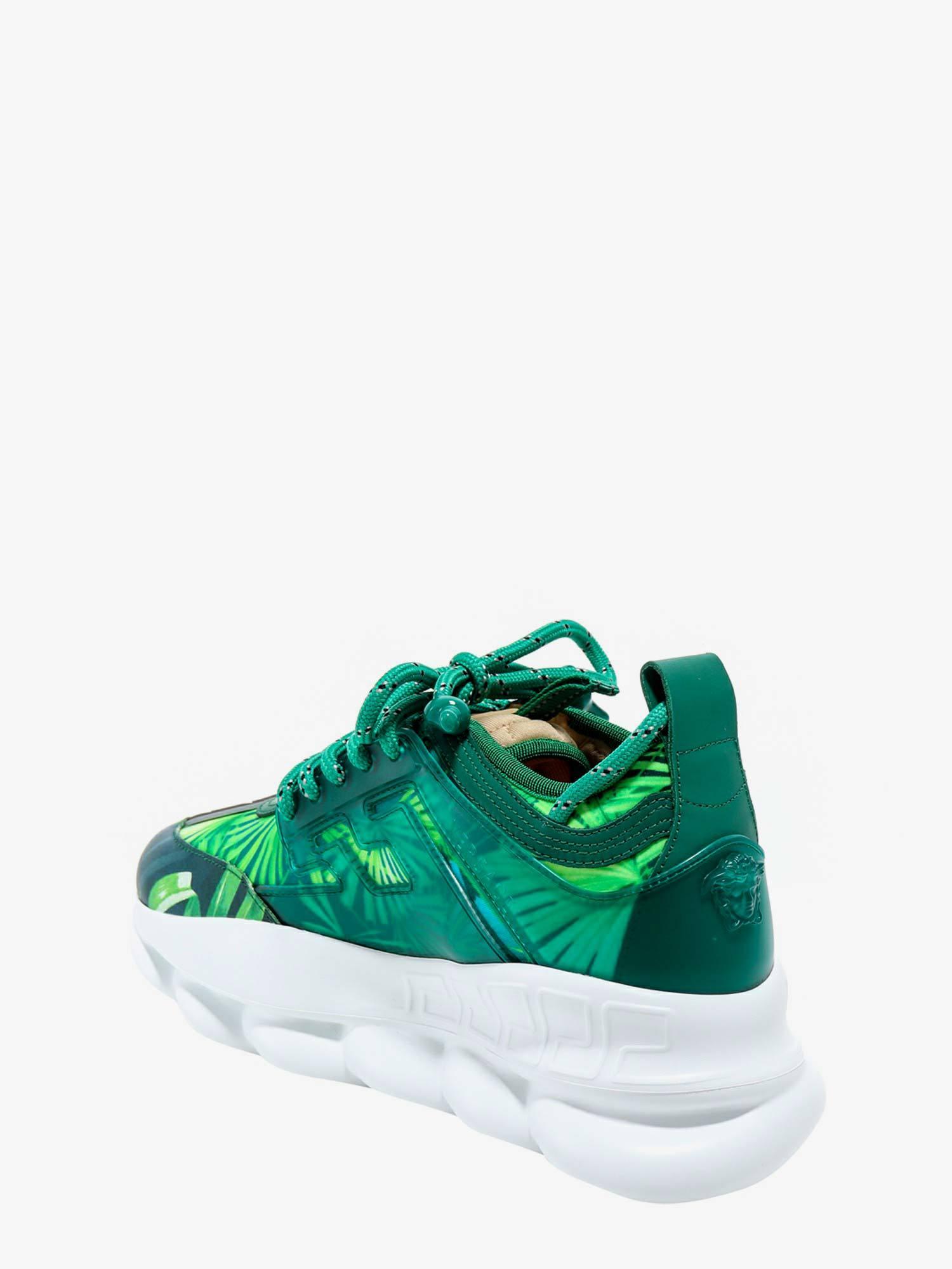 green versace trainers