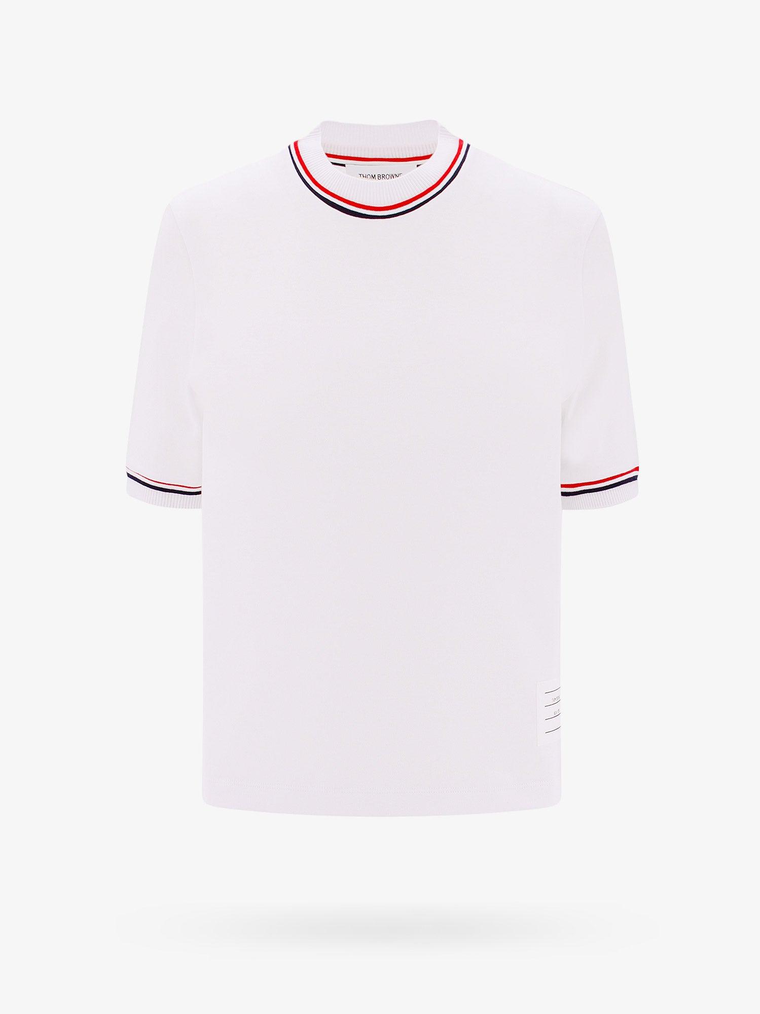 Thom Browne T-shirt in White | Lyst