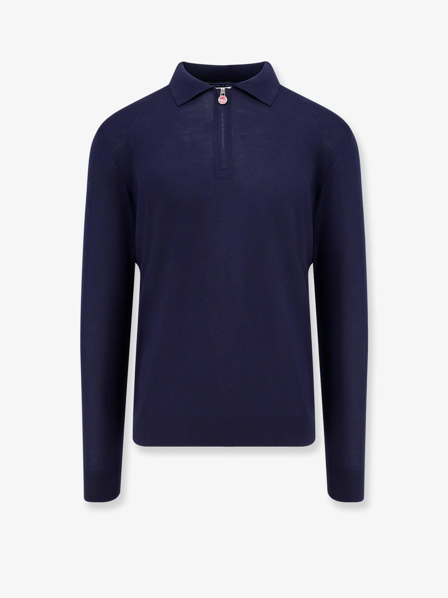 Tシャツ・カットソー Kiton FW25 Kiton Nerano Shirt (UMCNERH0940003001 LIGHT) Nerano shirt in jersey with natural pleats | Kiton