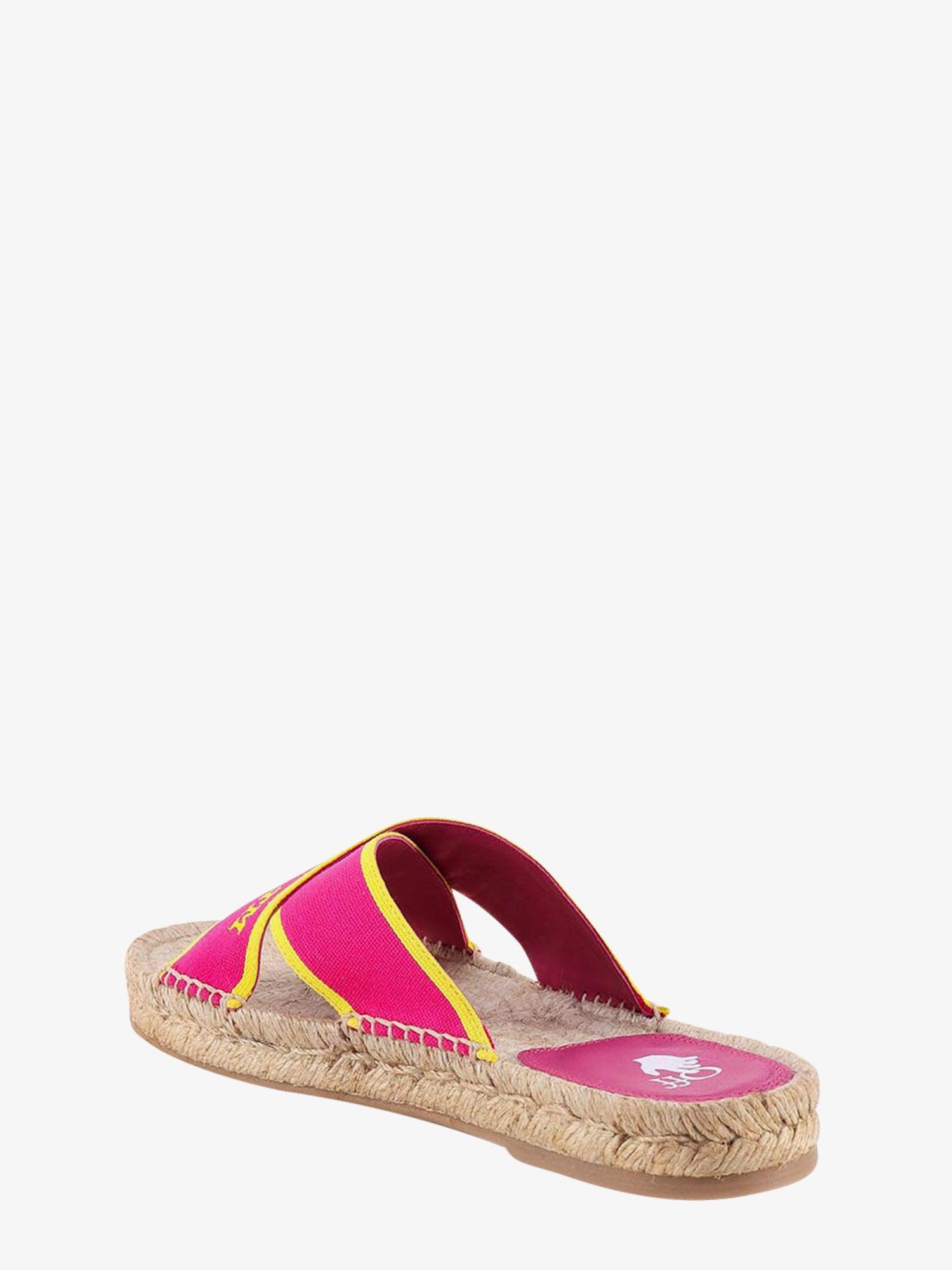 Off-White c/o Virgil Abloh Leather Espadrilles in Fuchsia (Pink) - Save 57%  | Lyst