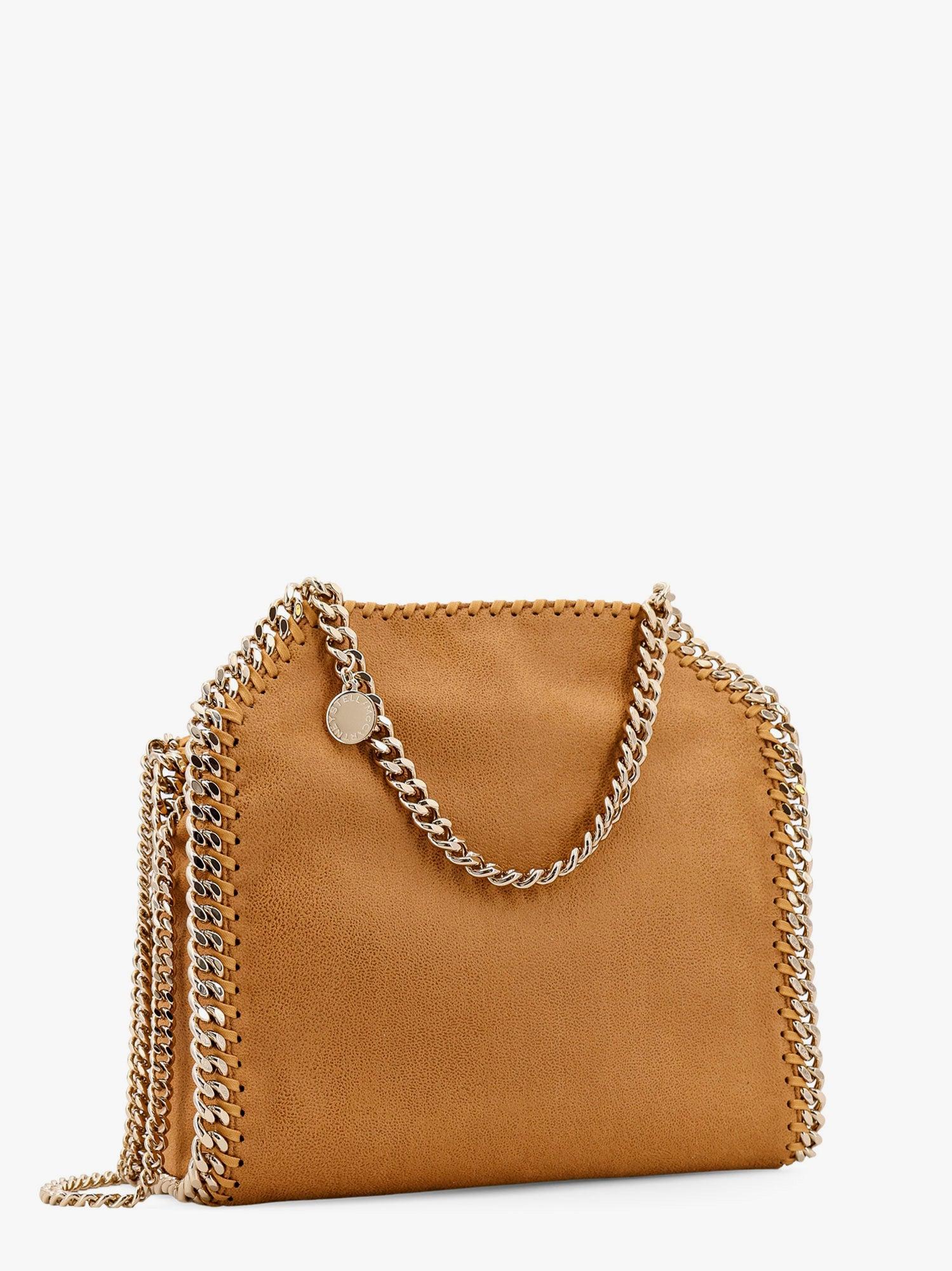 Stella McCartney Falabella Chain link Mini Tote Bag in Brown Lyst UK