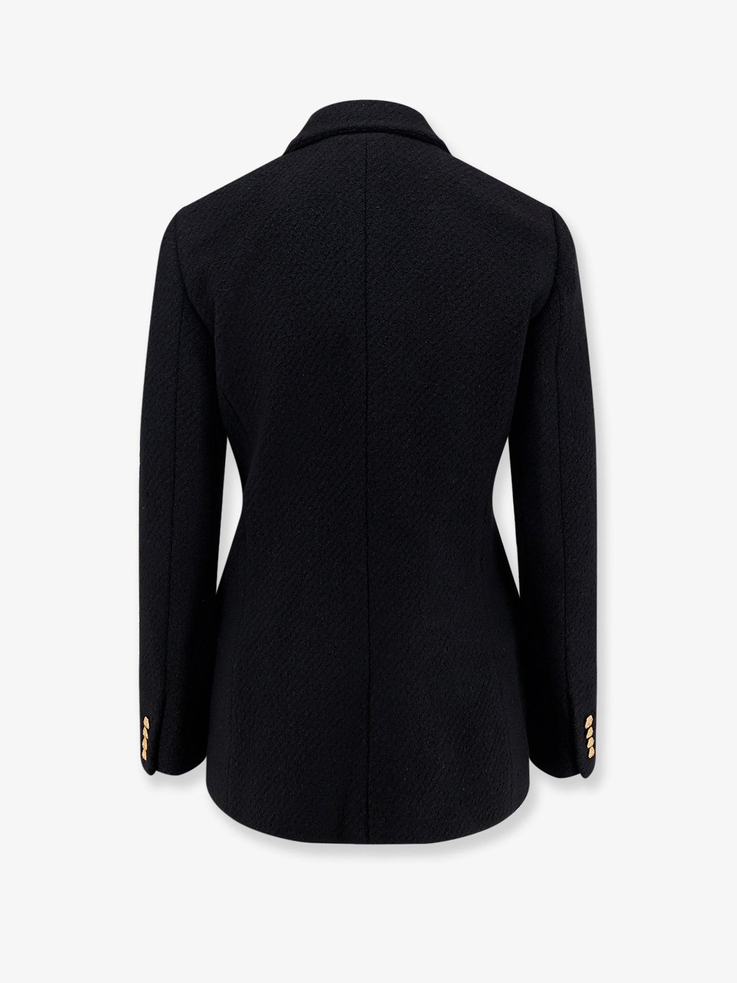 ジャケット Chloe Black wool blend blazer CHLOÉ Double-breasted wool-blend blazer | NET-A-PORTER