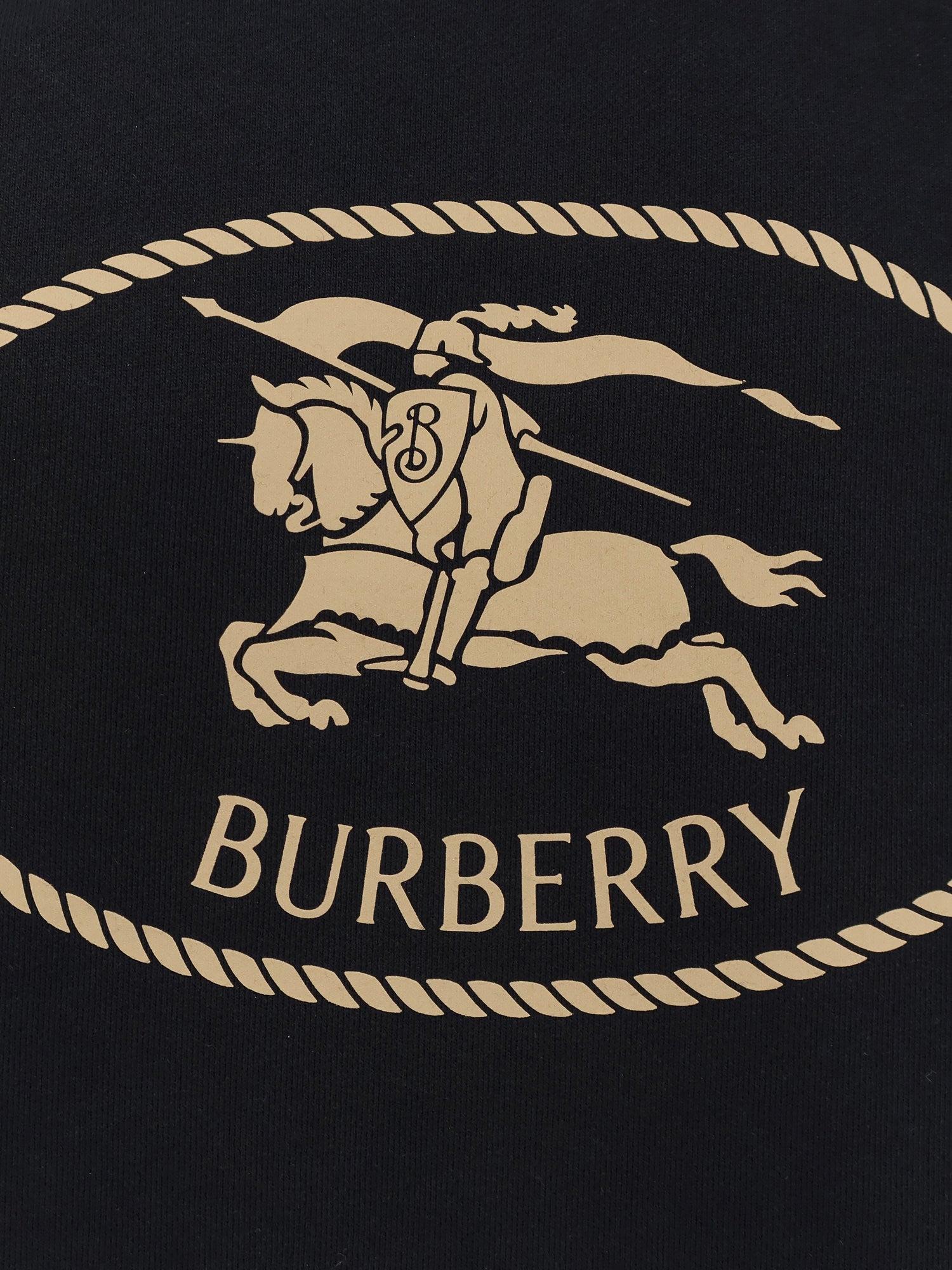 【関税&送料込】Burberry Cotton Sweatshirt With Logo Embroid Cotton sweatshirt with logo embroidery BURBERRY - Nugnes1920