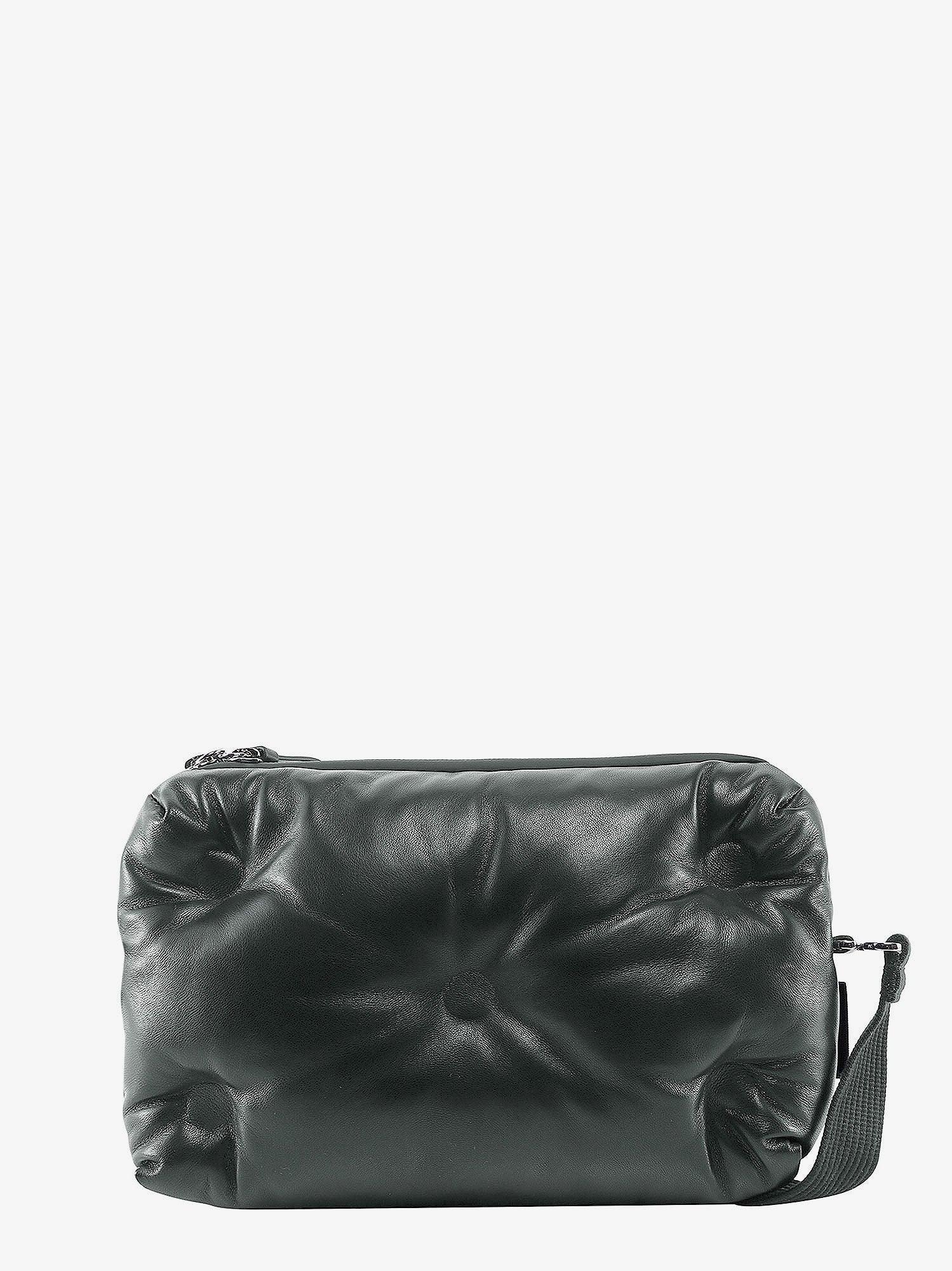 maison margiela leather shoulder bolsa