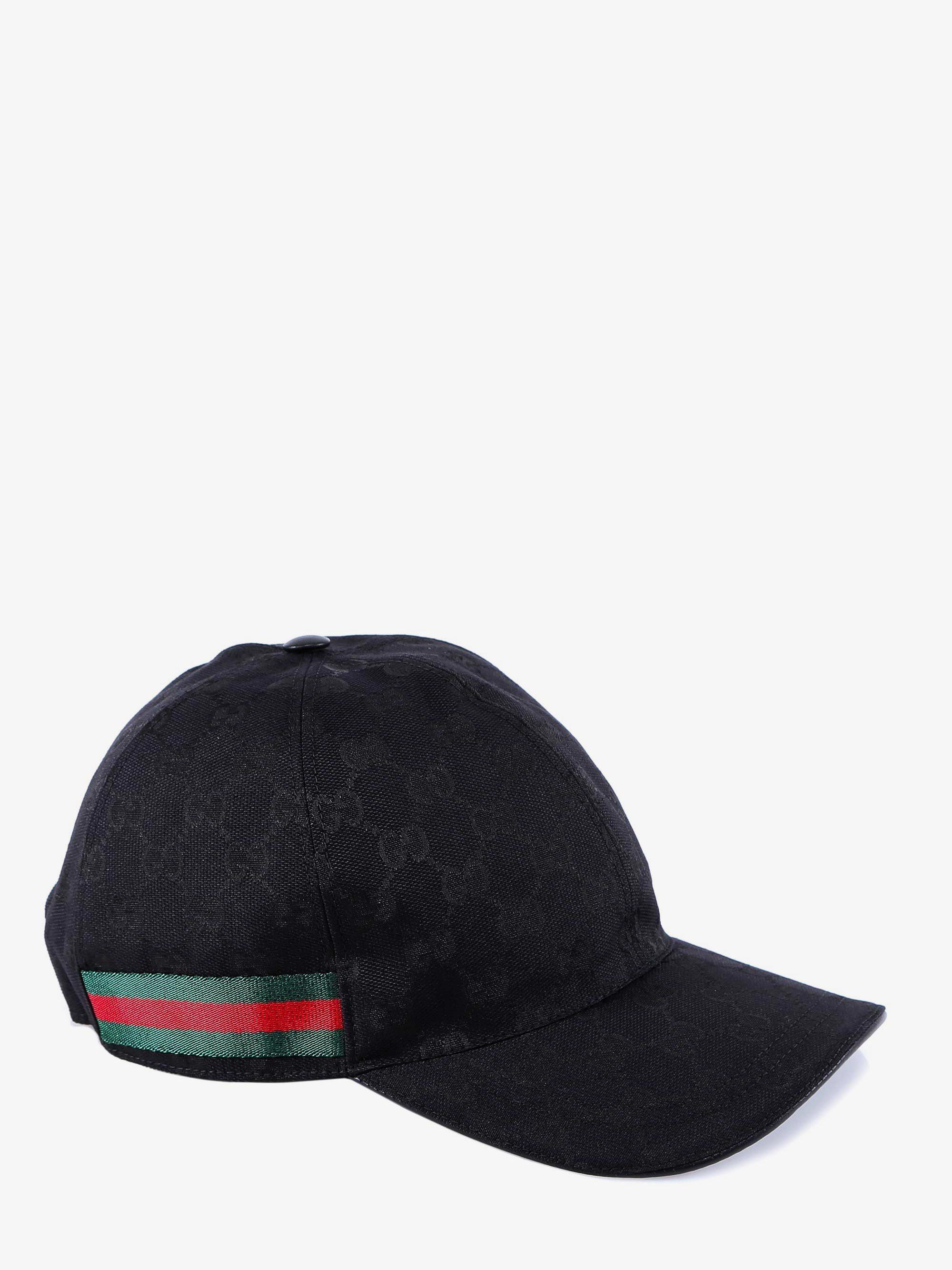 black gucci hat