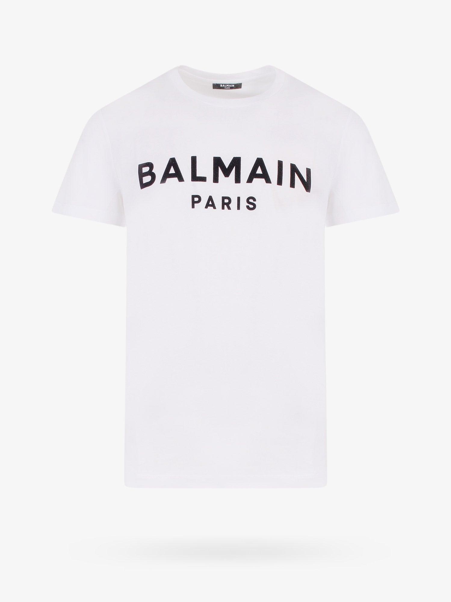 Balmain T-shirt in White for Men | Lyst