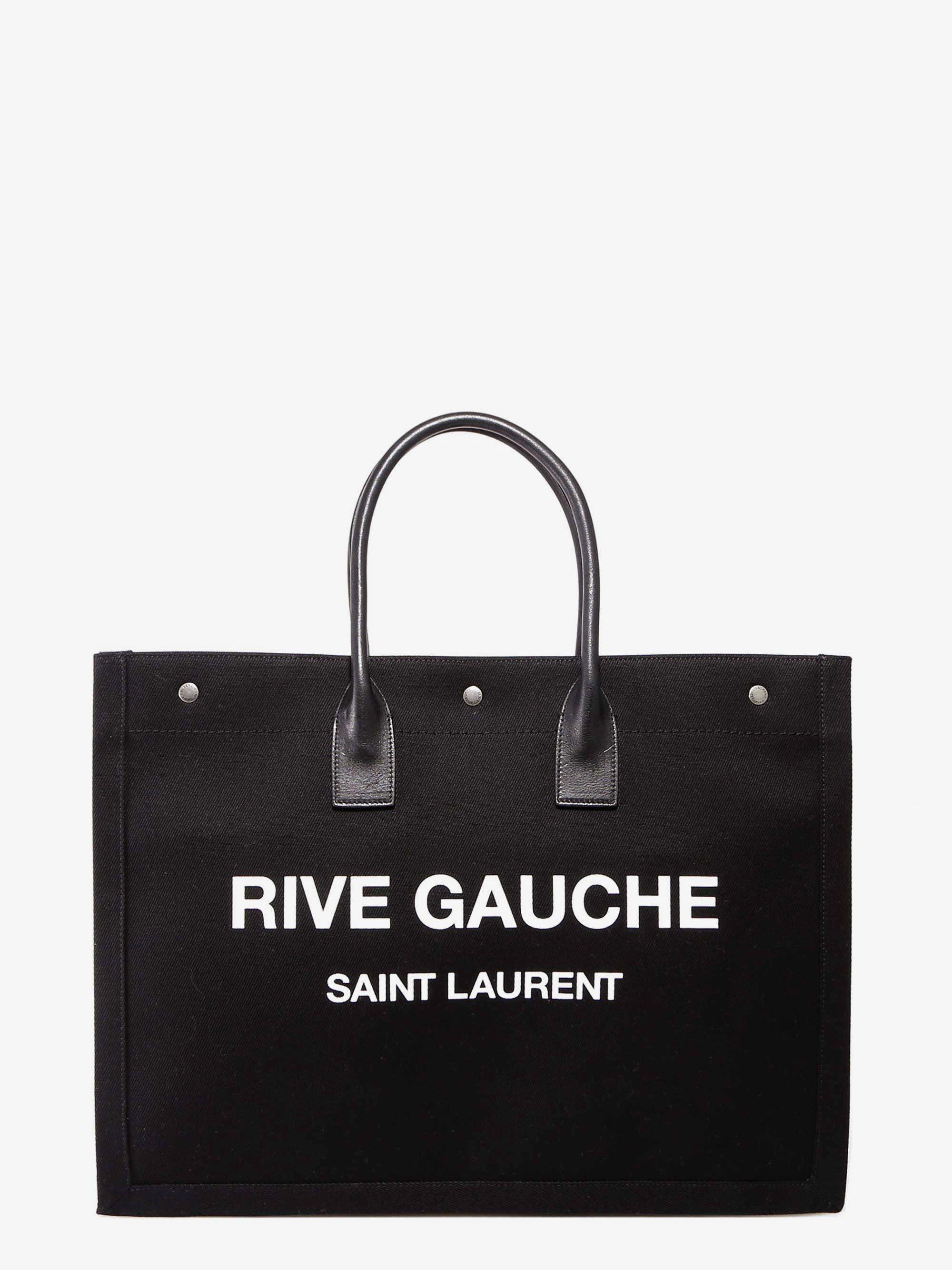 Saint Laurent Canvas Handbag in Black for Men Lyst