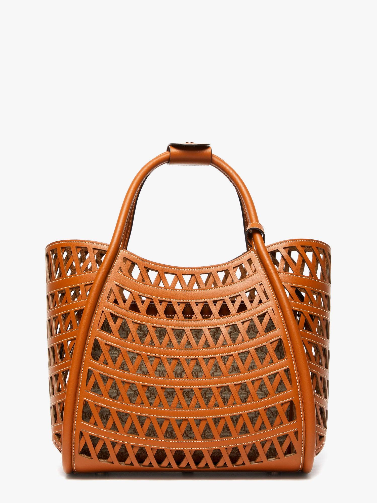 ハンドバッグ MAX MARA Marines Weaving perforated leather handbag with max-mara--Marines-Weaving-
