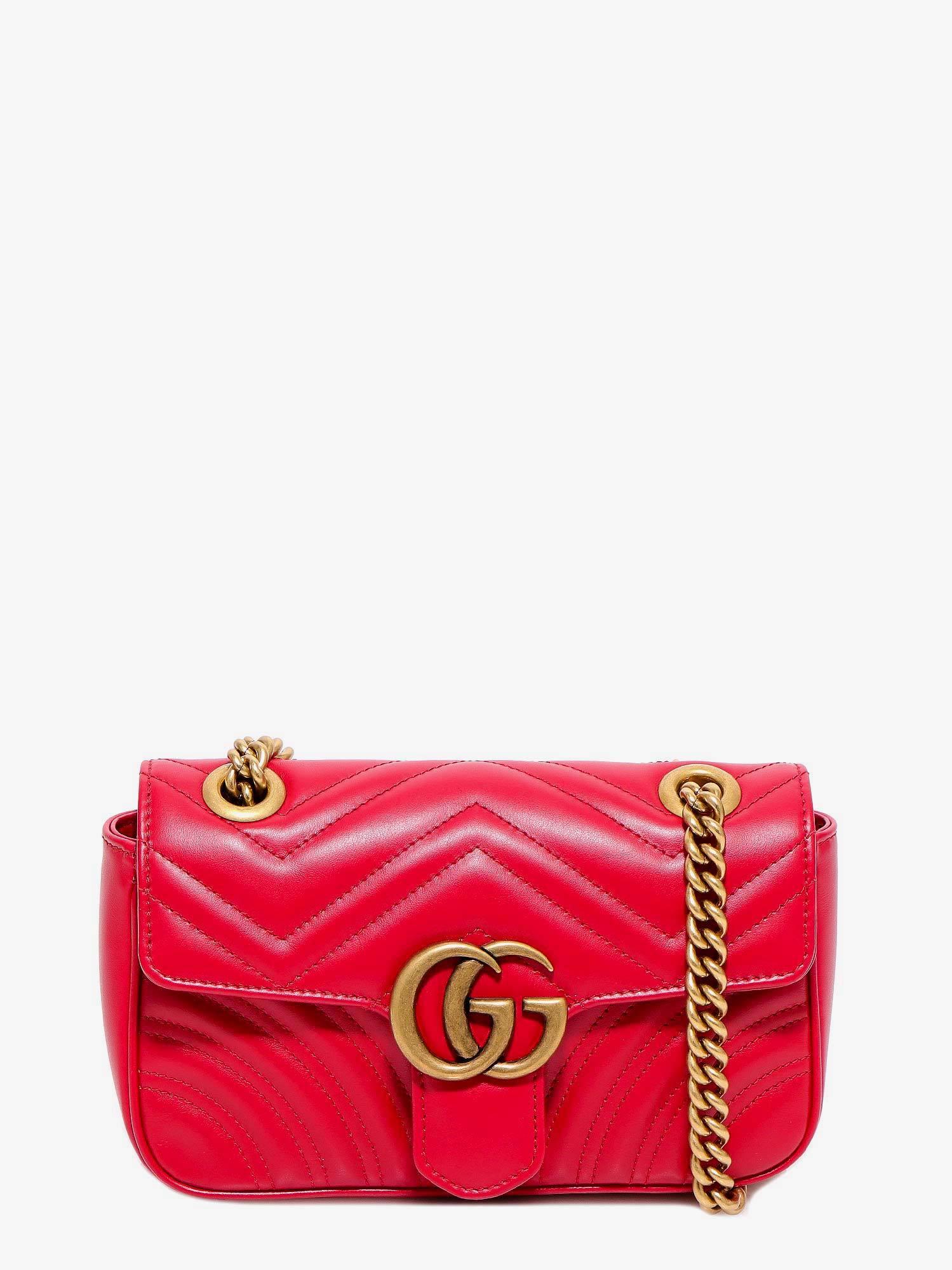 red gucci marmont bag