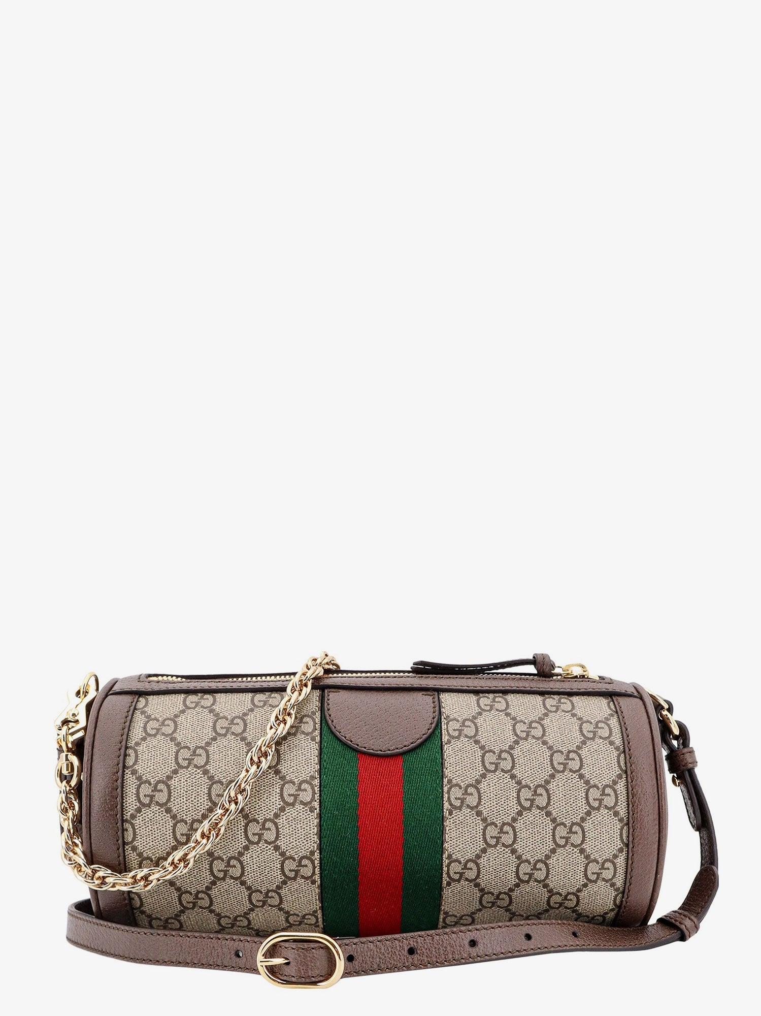 ショルダーバッグ・ポシェット Gucci Gg Supreme Fabric Shoulder Bag With Web Band GG Black small shoulder bag in black GG Supreme | GUCCI® CA