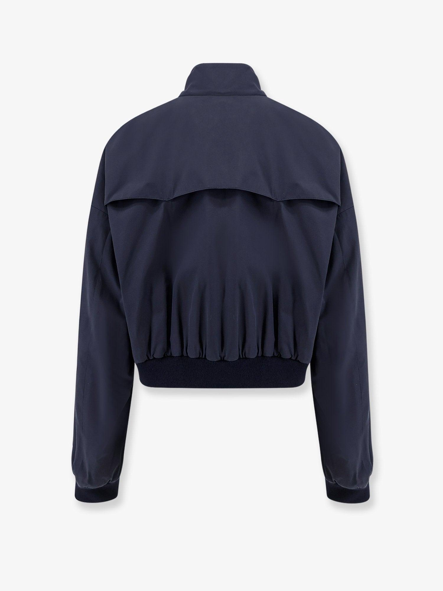 ブルゾン Miu Miu Panama Jacket With Miu Miu Patch Panama jacket with Miu Miu patch – Choosh