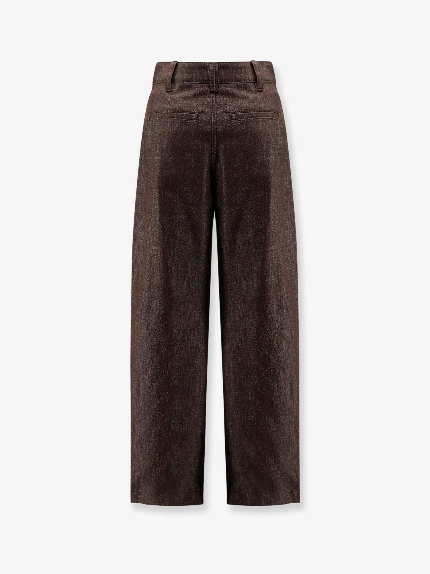 デニム・ジーパン Brunello Cucinelli Denim Trousers With Lurex Profile Brunello Cucinelli Denim Trousers With Lurex Profile in