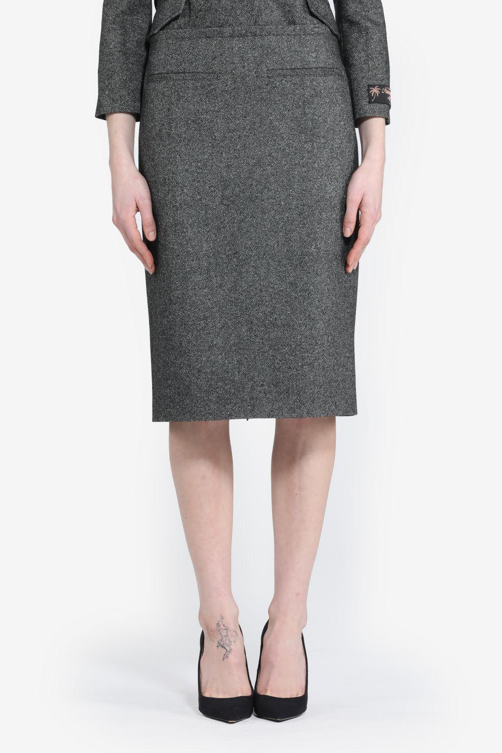 スカート N21 numero ventuno FW25 PENCIL SKIRT (C014 5265 M301) N21 numero ventuno(ヌメロヴェントゥーノ) スカート(レディース