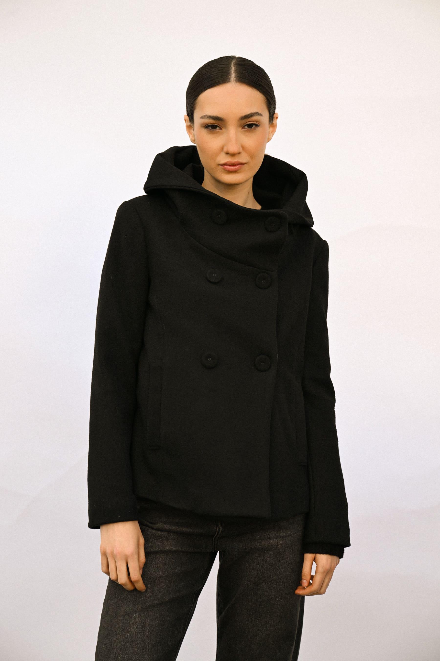 Cappotto Doppiopetto Nuna Lie Cappotto Rosso Cappotti Corti Da