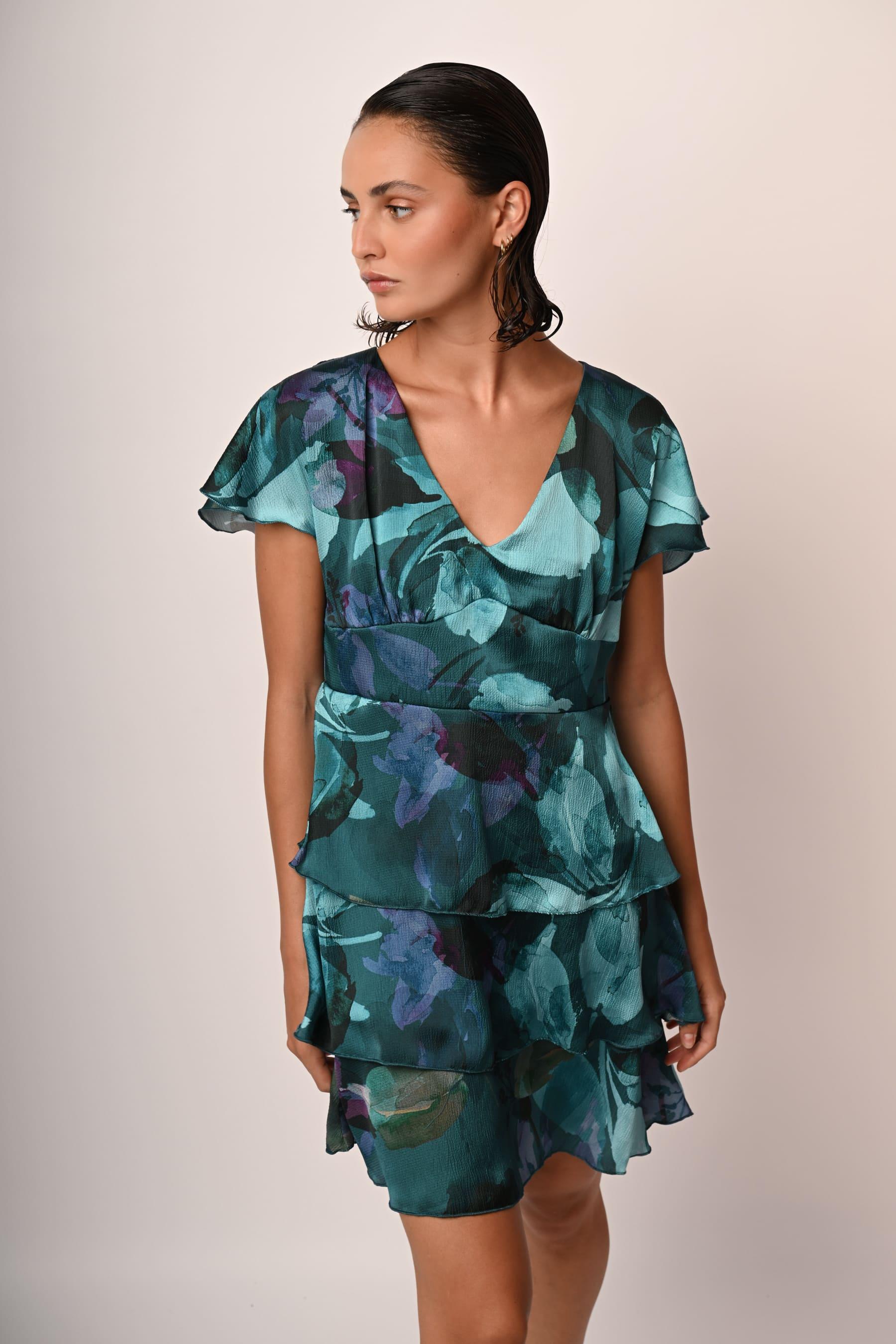 Mini Abito Floreale Nuna Lie Abiti Corti Nuna Lie Abiti Corti Top